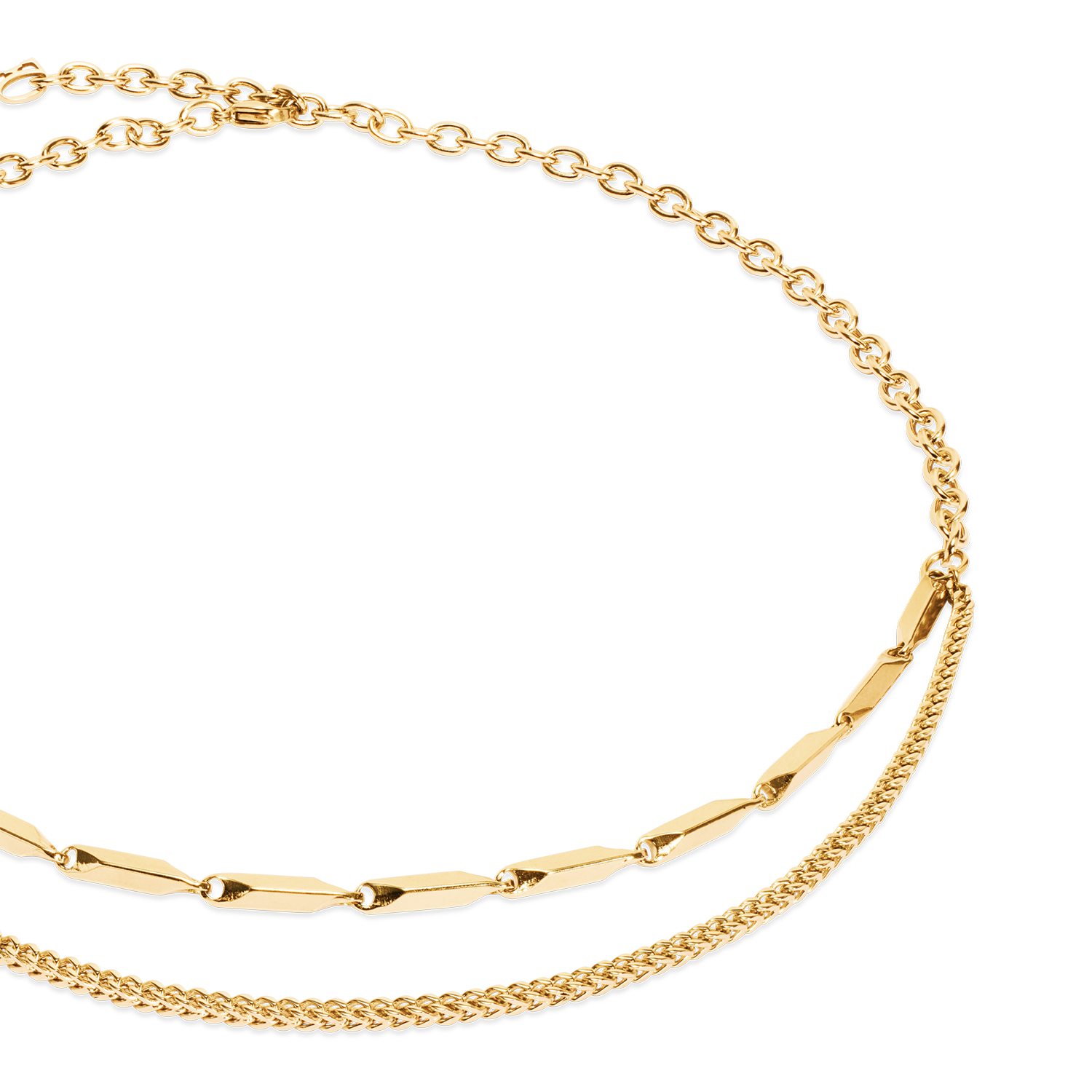coeur-de-lion-halskette-twisted-layers-gold image 2