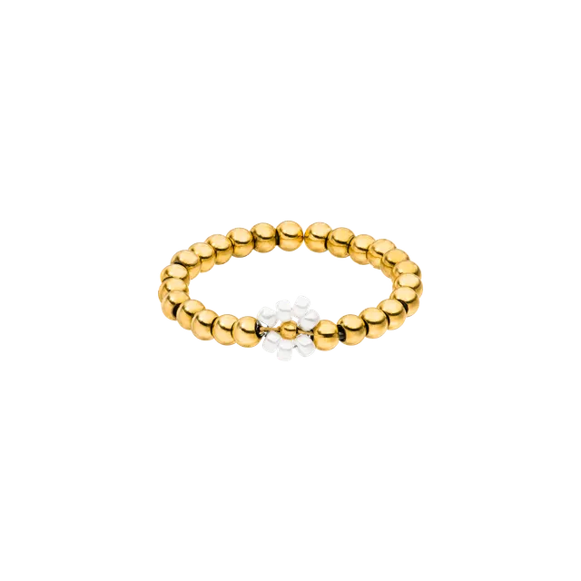 purelei-linen-blossom-anxiety-ring-elastischer-anti-stress-ring-mit-perlenblume image 1