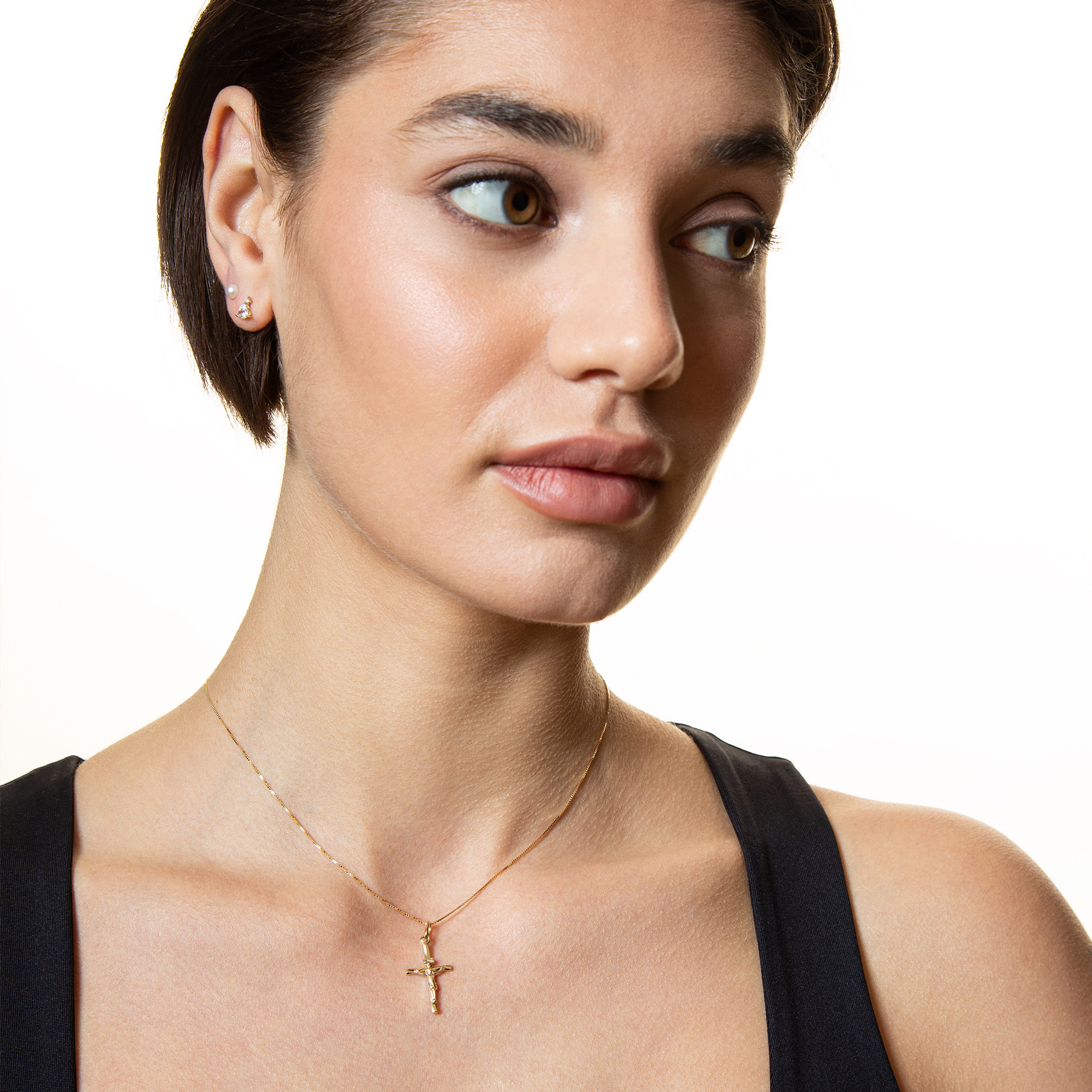 xenox-fine-kreuz-anh-nger-585-gelbgold image 3