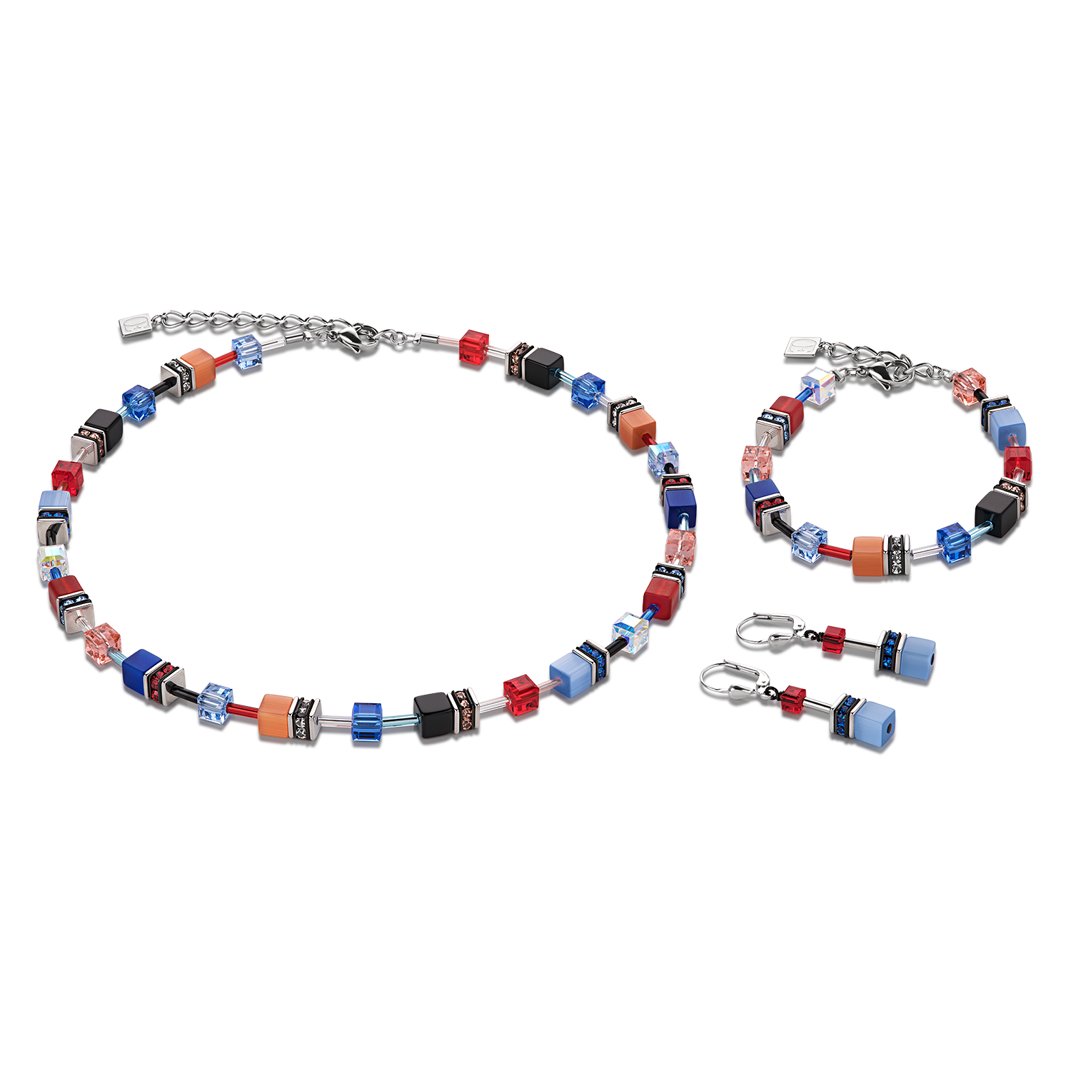 coeur-de-lion-geocube-armband-multicolor-motion-silber image 3