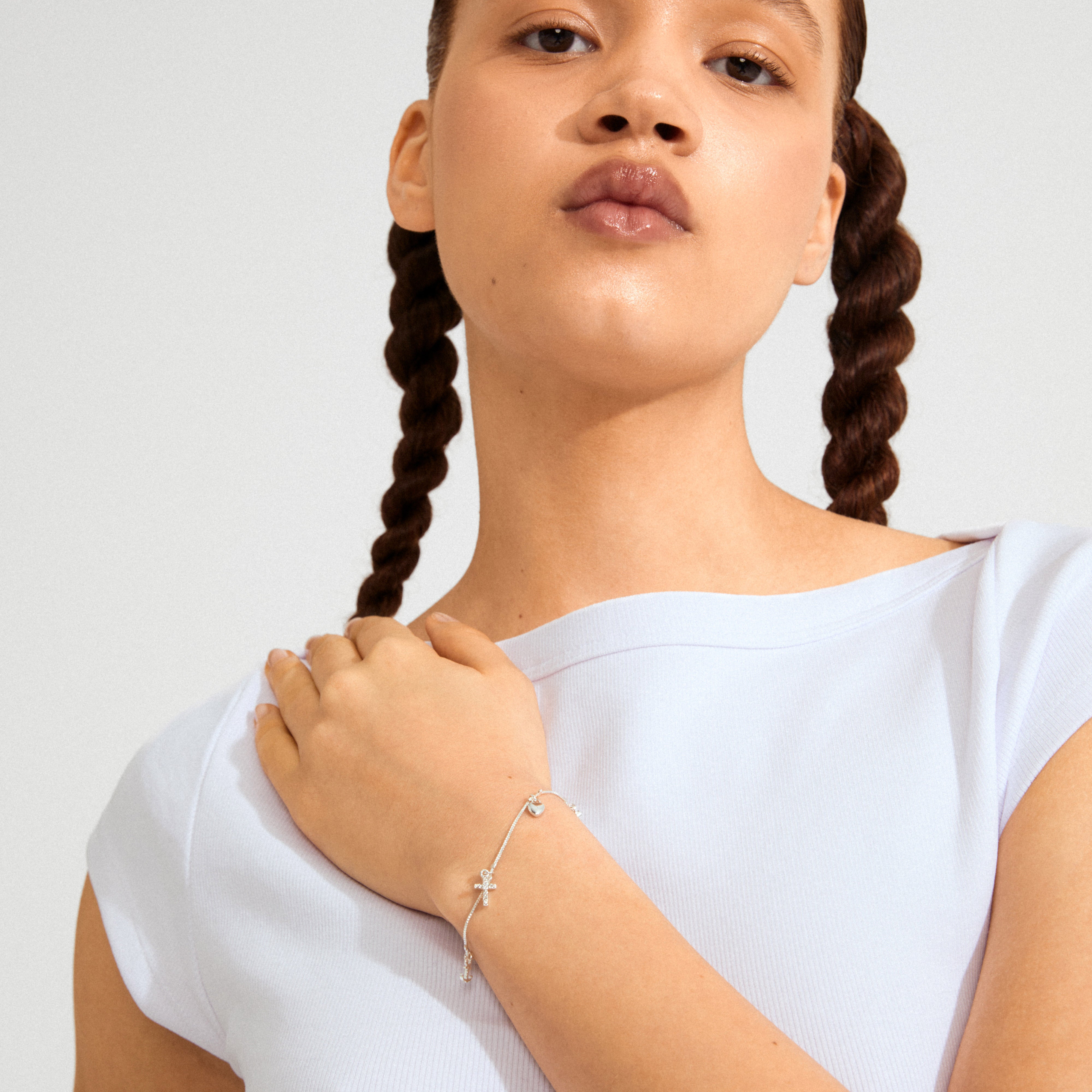 pilgrim-anet-armband-versilbert-mit-preciosa-kristallen image 2