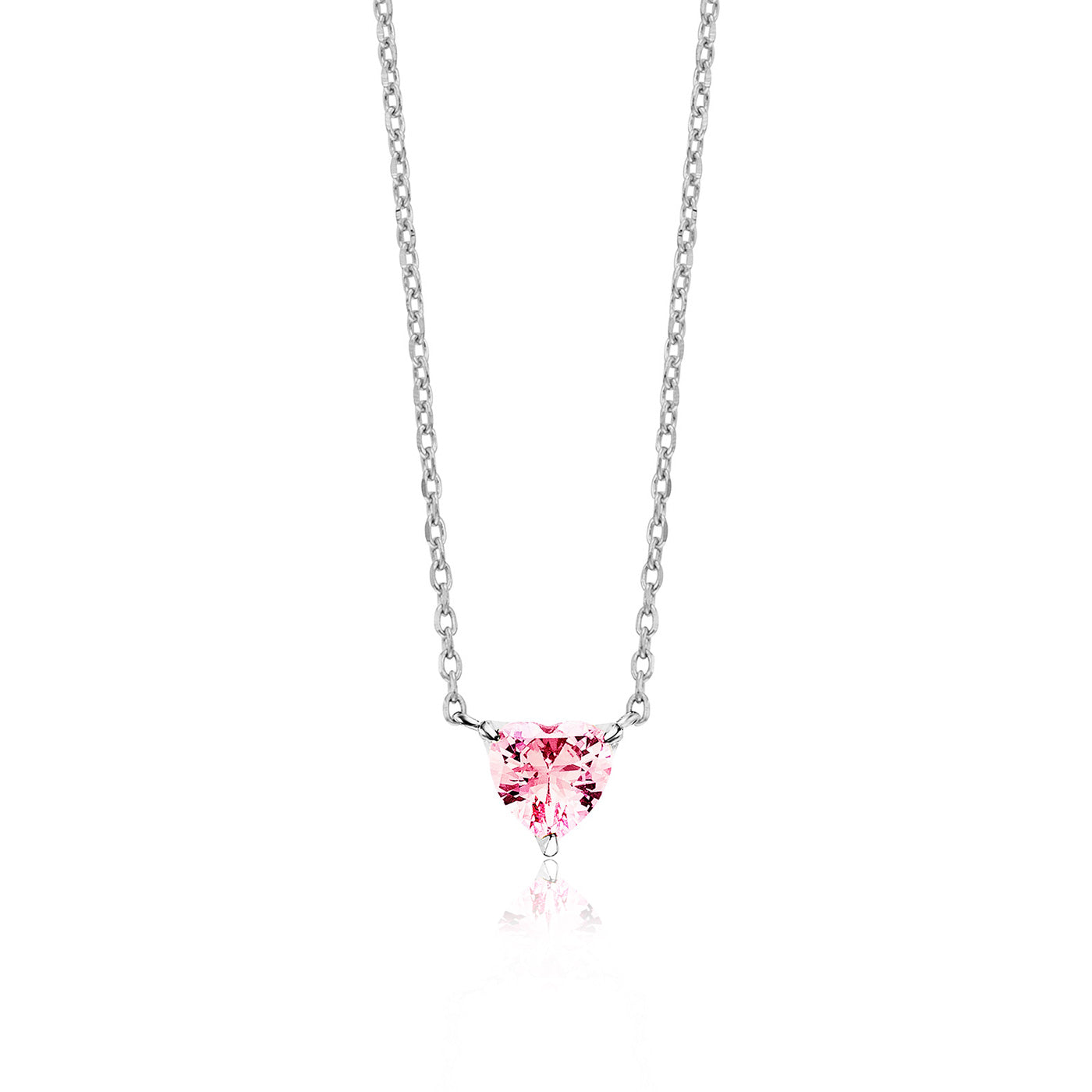 julie-julsen-kette-mit-anh-nger-crystal-heart-silber-mit-pinker-zirkonia image 1