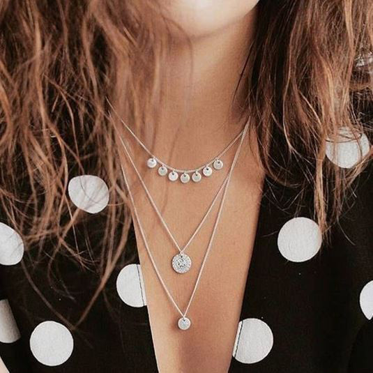 pilgrim-arden-3-in-1-kristall-halskette-silber-plated-layer-kette image 2