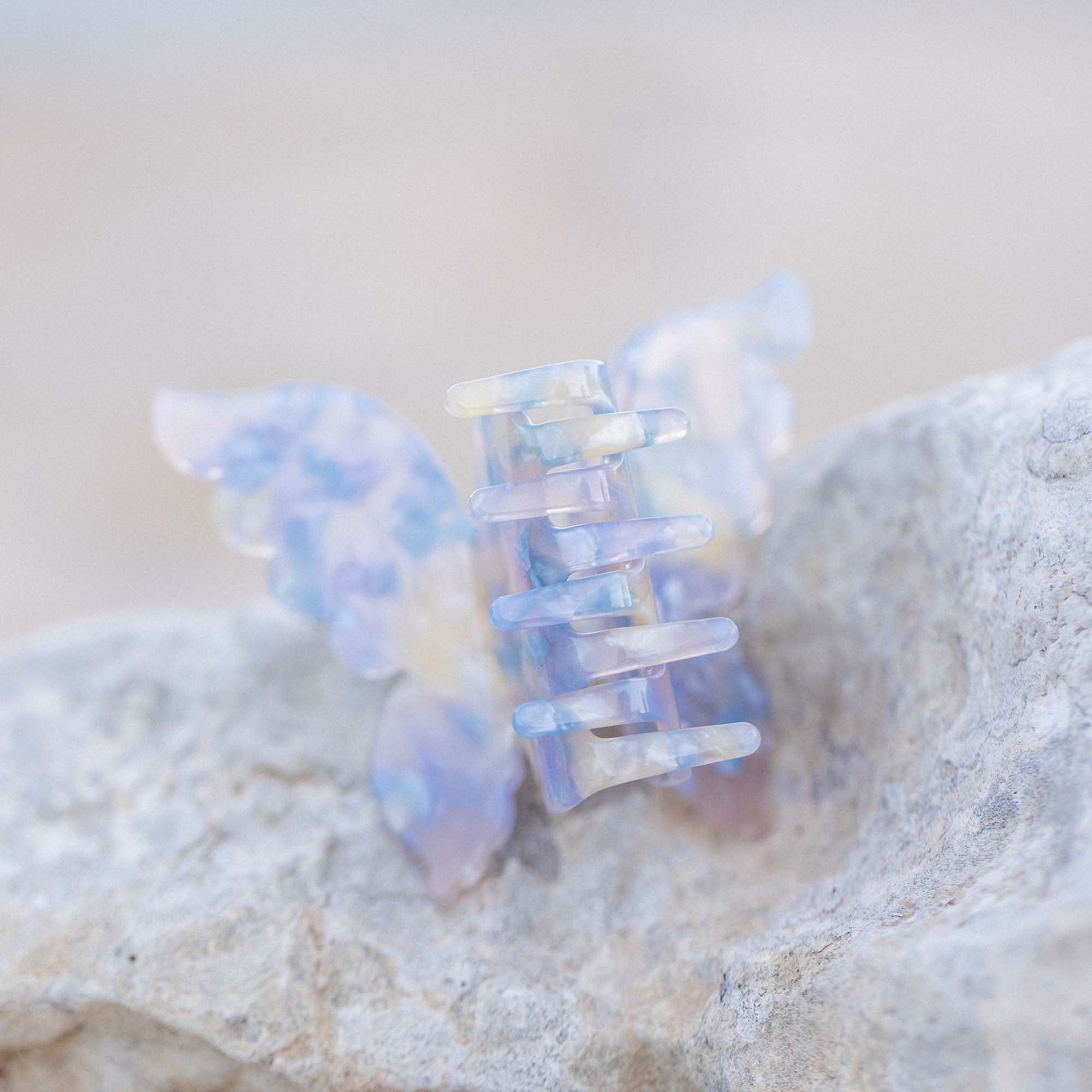 purelei-fairytale-schmetterling-haarklammer-regenbogen-acetate image 4