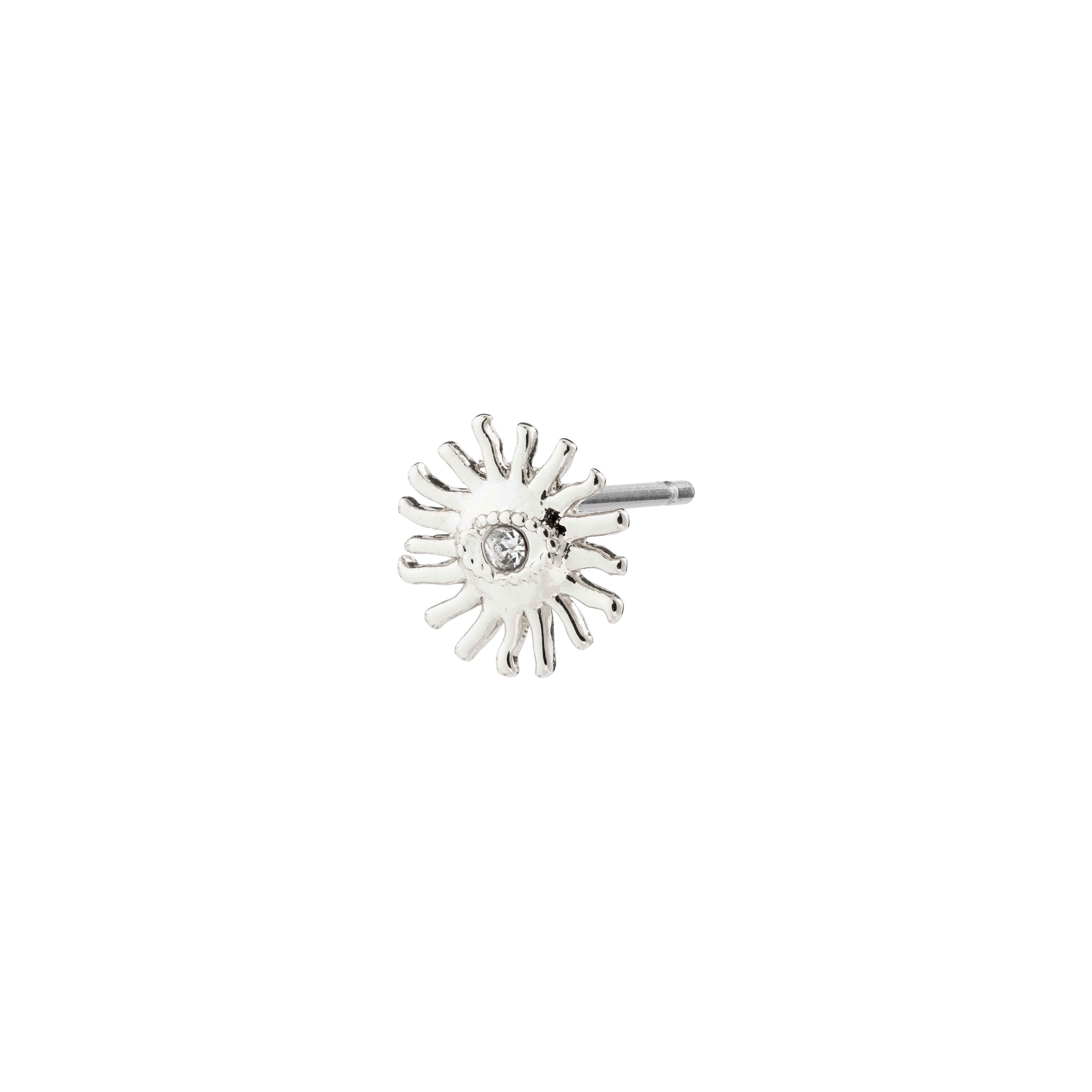 pilgrim-lamia-single-ohrring-versilbert-mit-kristall image 1