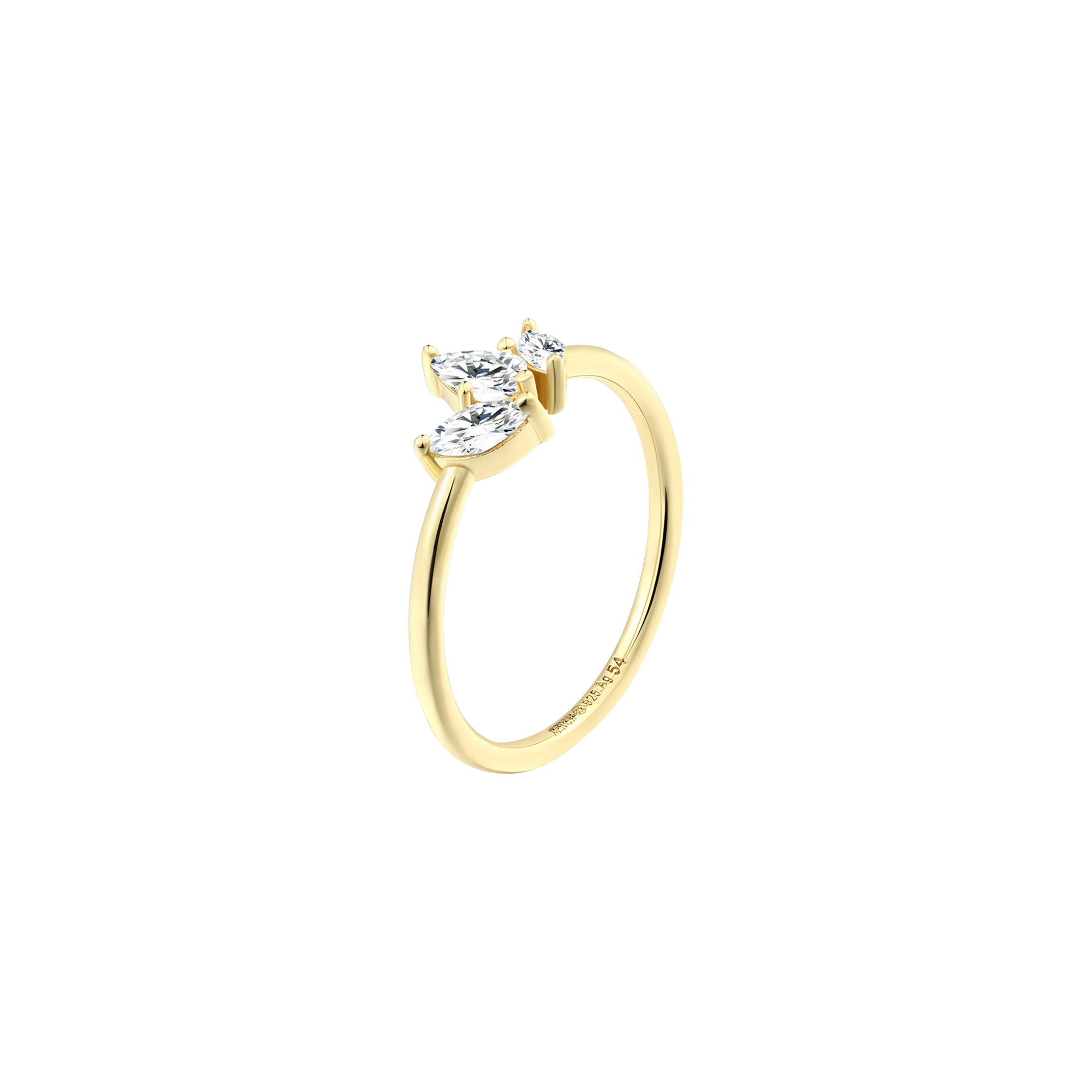 xenox-sundown-ring-925-sterlingsilber-rhodiniert-mit-zirkonia-2 image 2