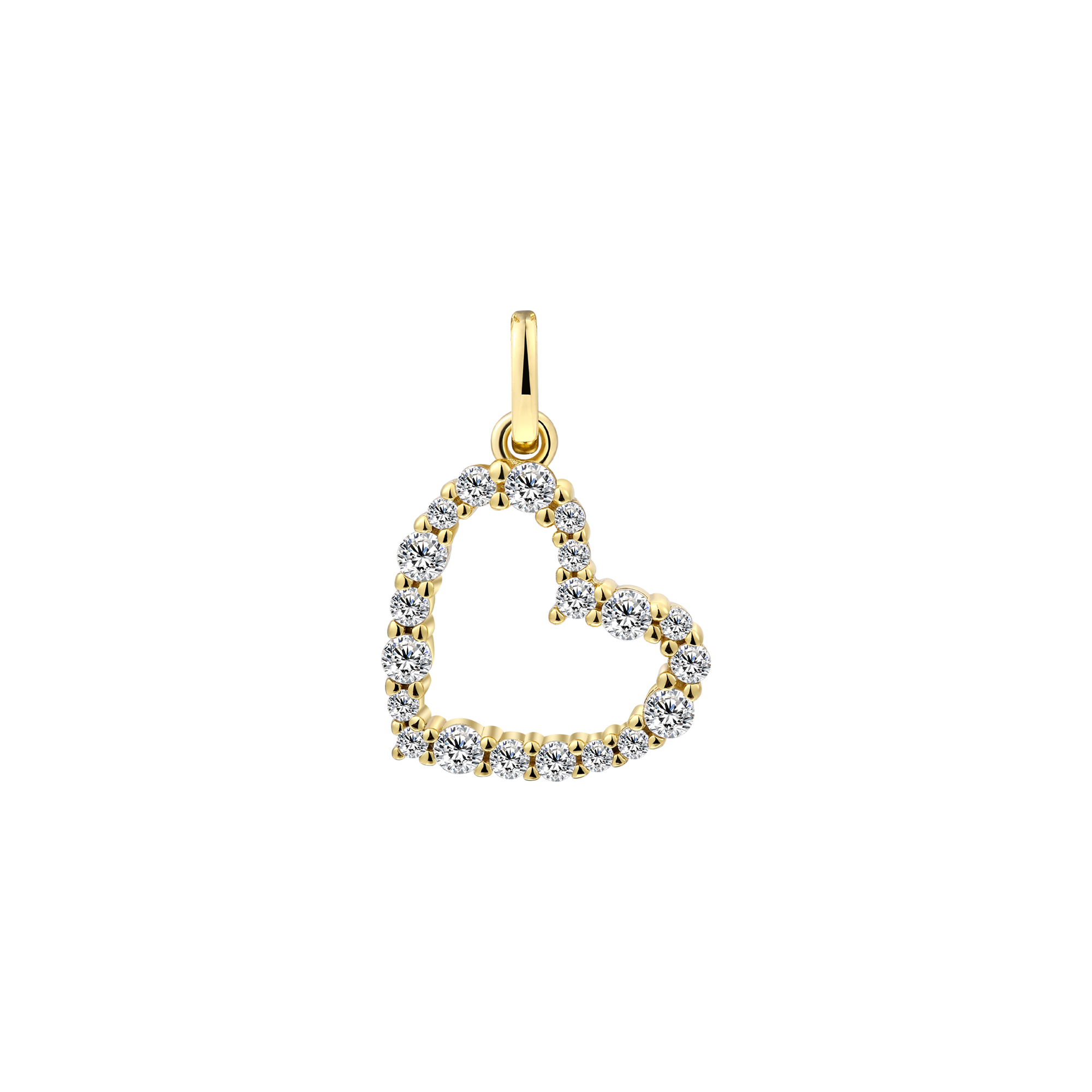 xenox-herz-charm-xs10478-925-sterlingsilber-rhodiniert-mit-zirkonia image 2