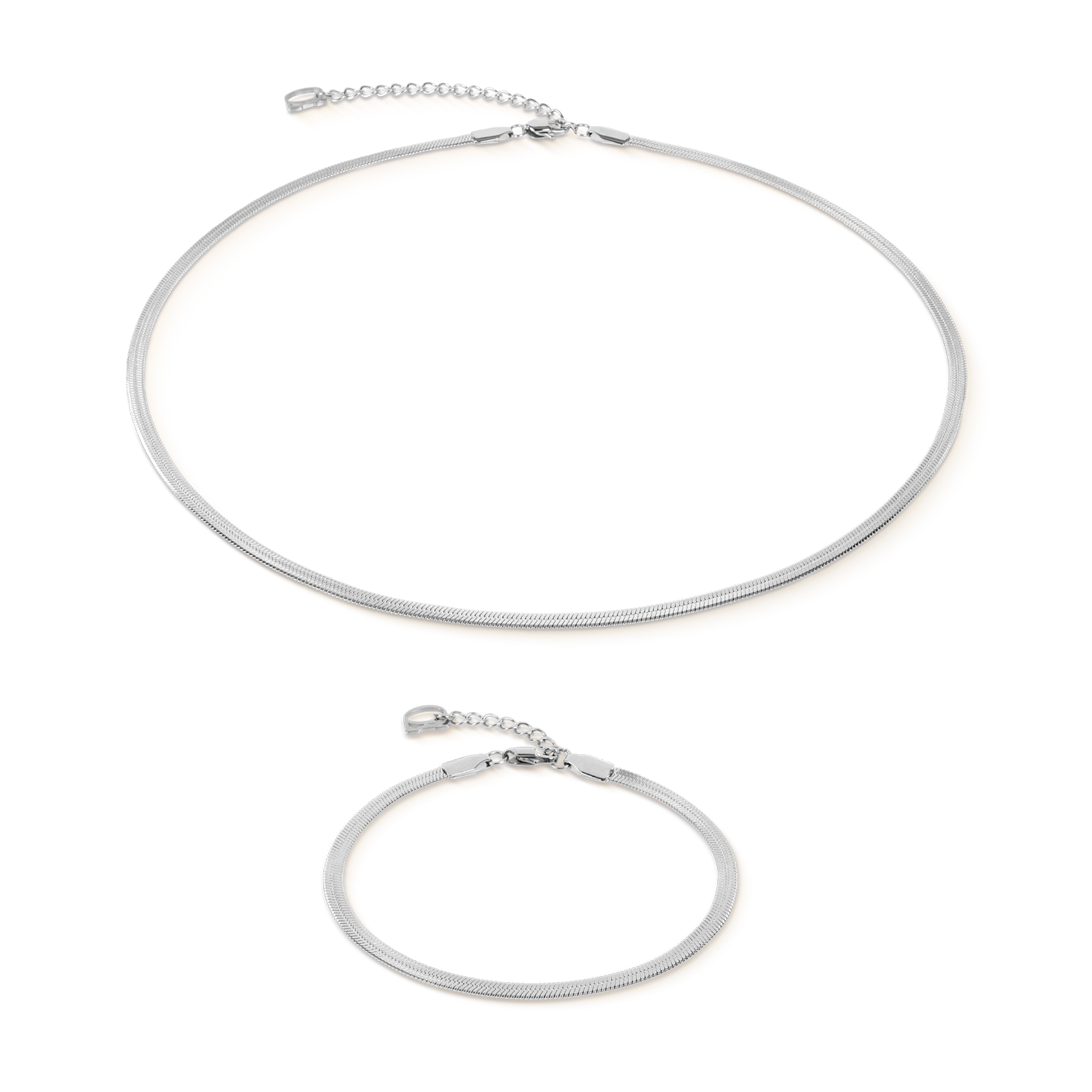 coeur-de-lion-flache-schlangenkette-silber-42-cm-6-cm-3-mm image 3