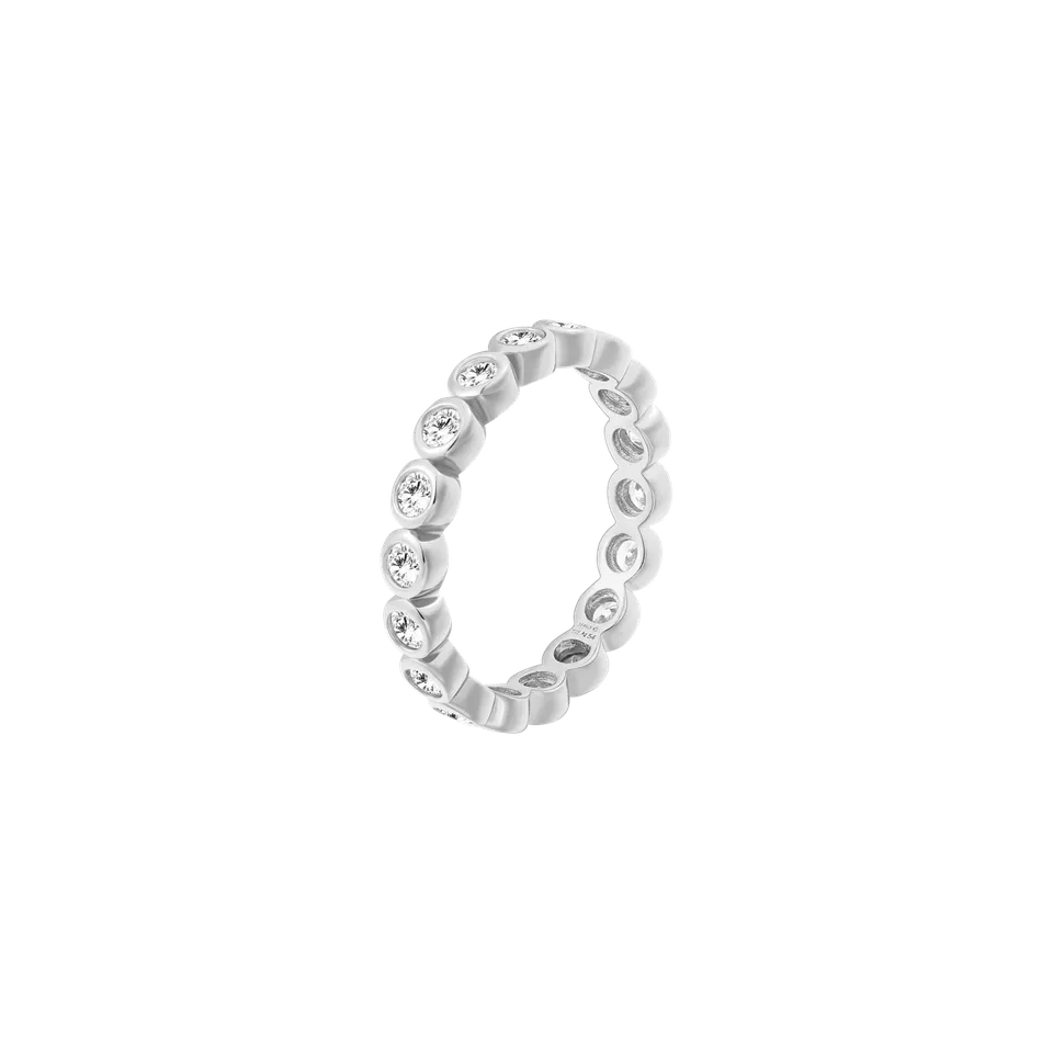 xenox-venice-ring-925-sterlingsilber-rhodiniert-mit-zirkonia-2 image 1