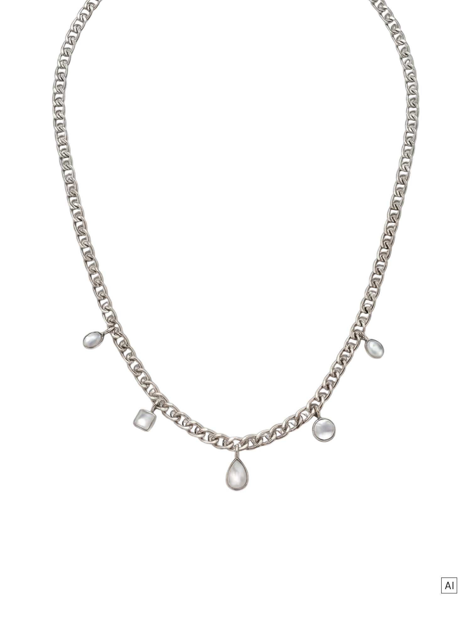purelei-soft-shine-kette-perlmutttropfen-kette-mit-5-anh-ngern image 4