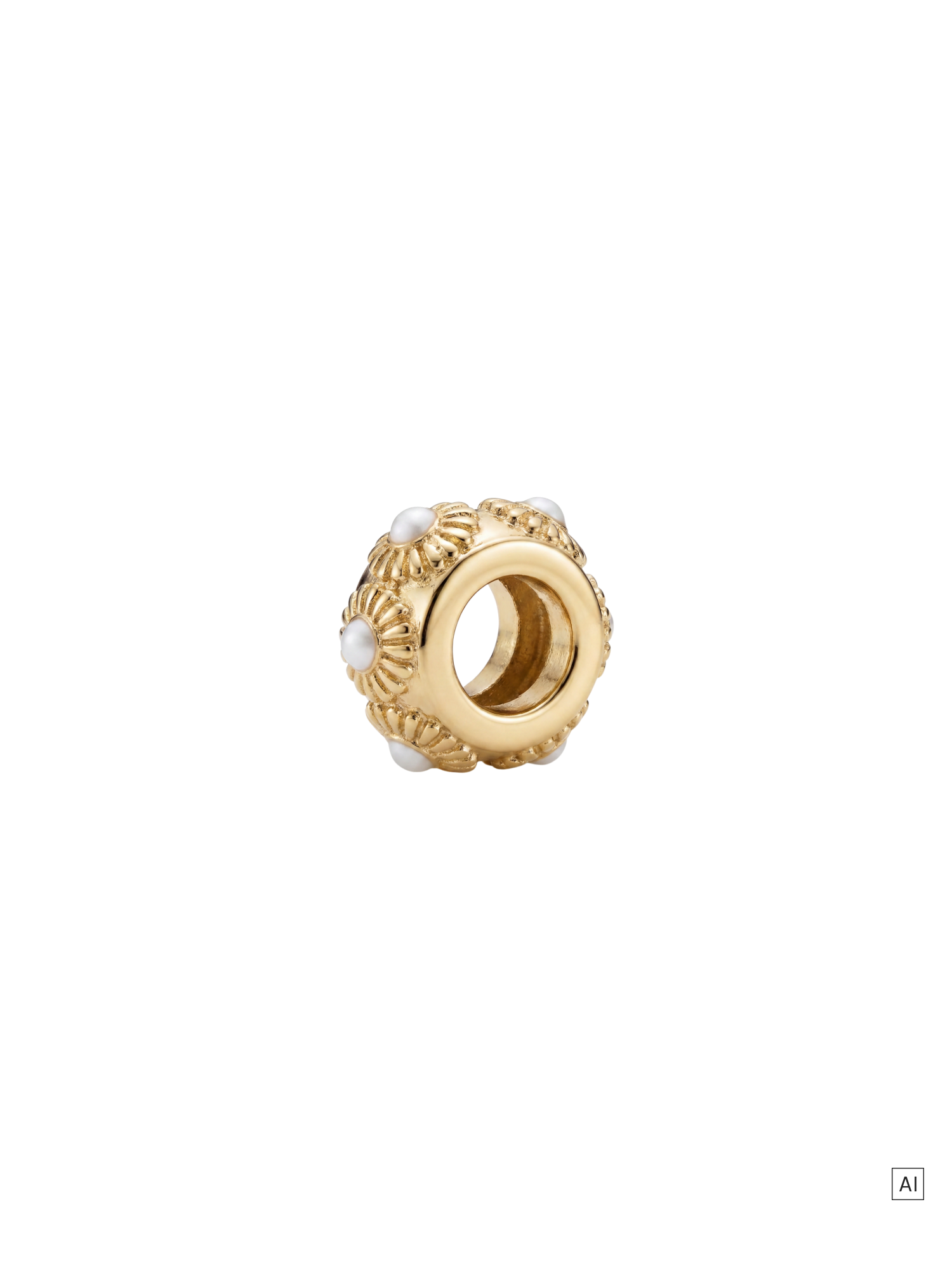 purelei-lei-sea-bloom-charm-muschelperlen-charm-11-mm image 1