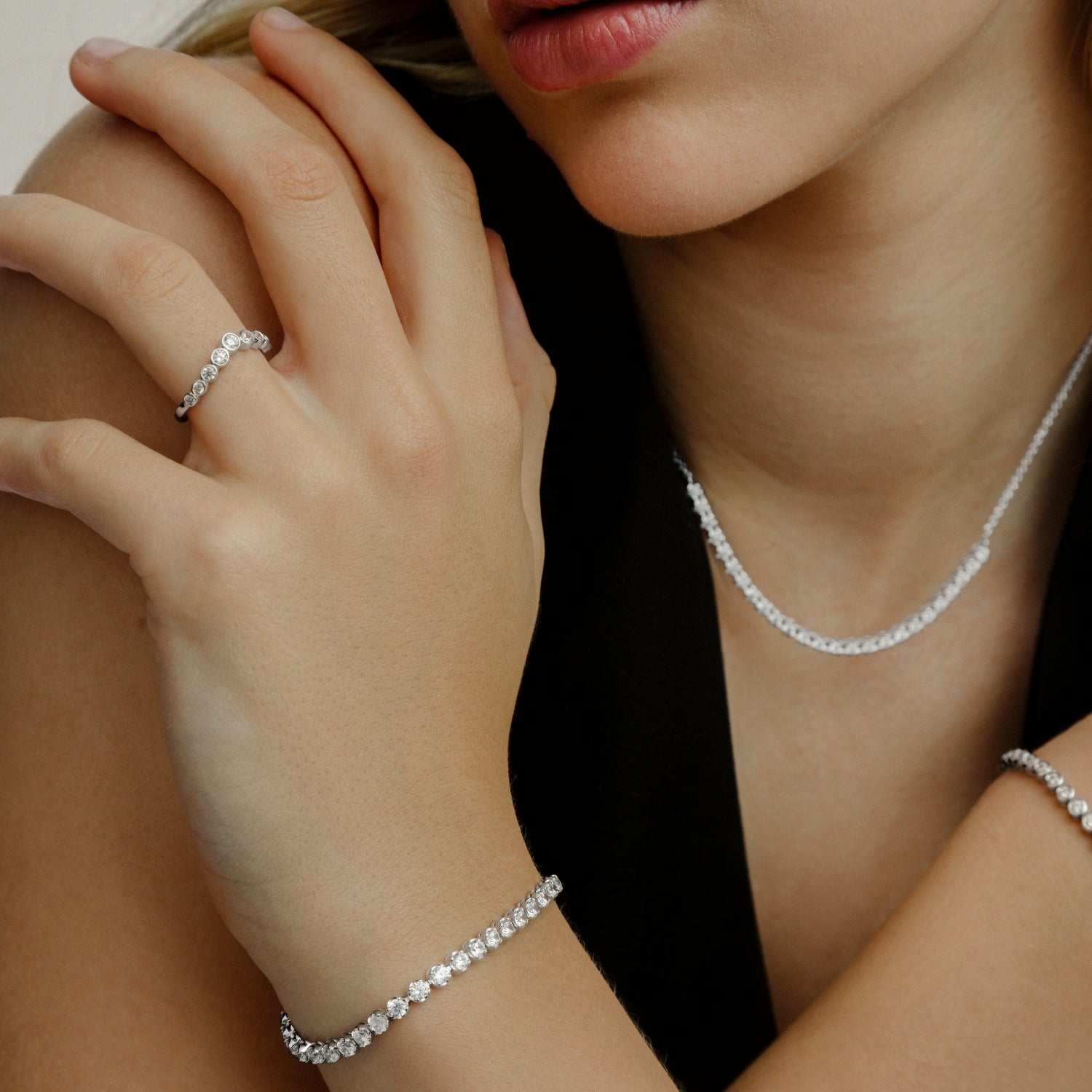 xenox-venice-tennisarmband-925-sterlingsilber-rhodiniert-mit-zirkonia image 5