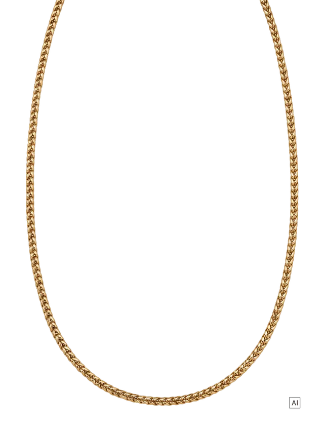 purelei-slim-box-chain-kette-edelstahl-halskette-verstellbar-50-55-cm-in-gold-si image 1