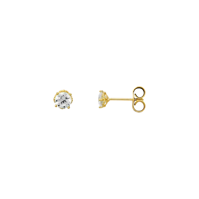 xenox-fine-krappe-ohrringe-585-gelbgold-mit-zirkonia image 1