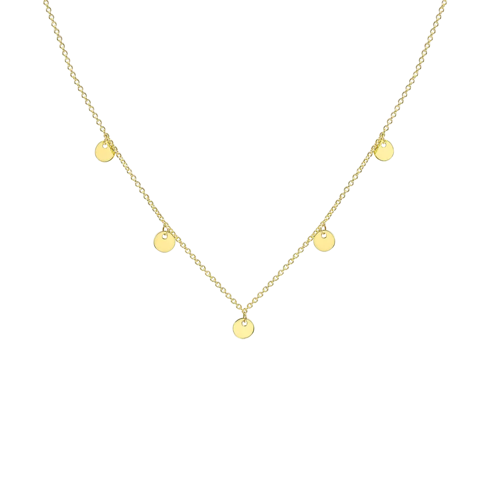 xenox-fine-halskette-585-gelbgold-pl-ttchen image 1