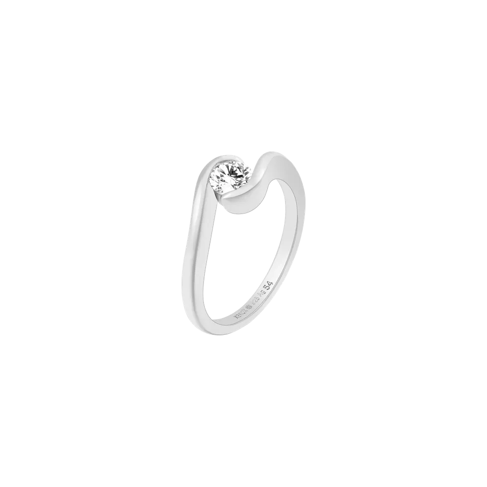 xenox-radiance-ring-925-sterlingsilber-rhodiniert-mit-zirkonia image 1