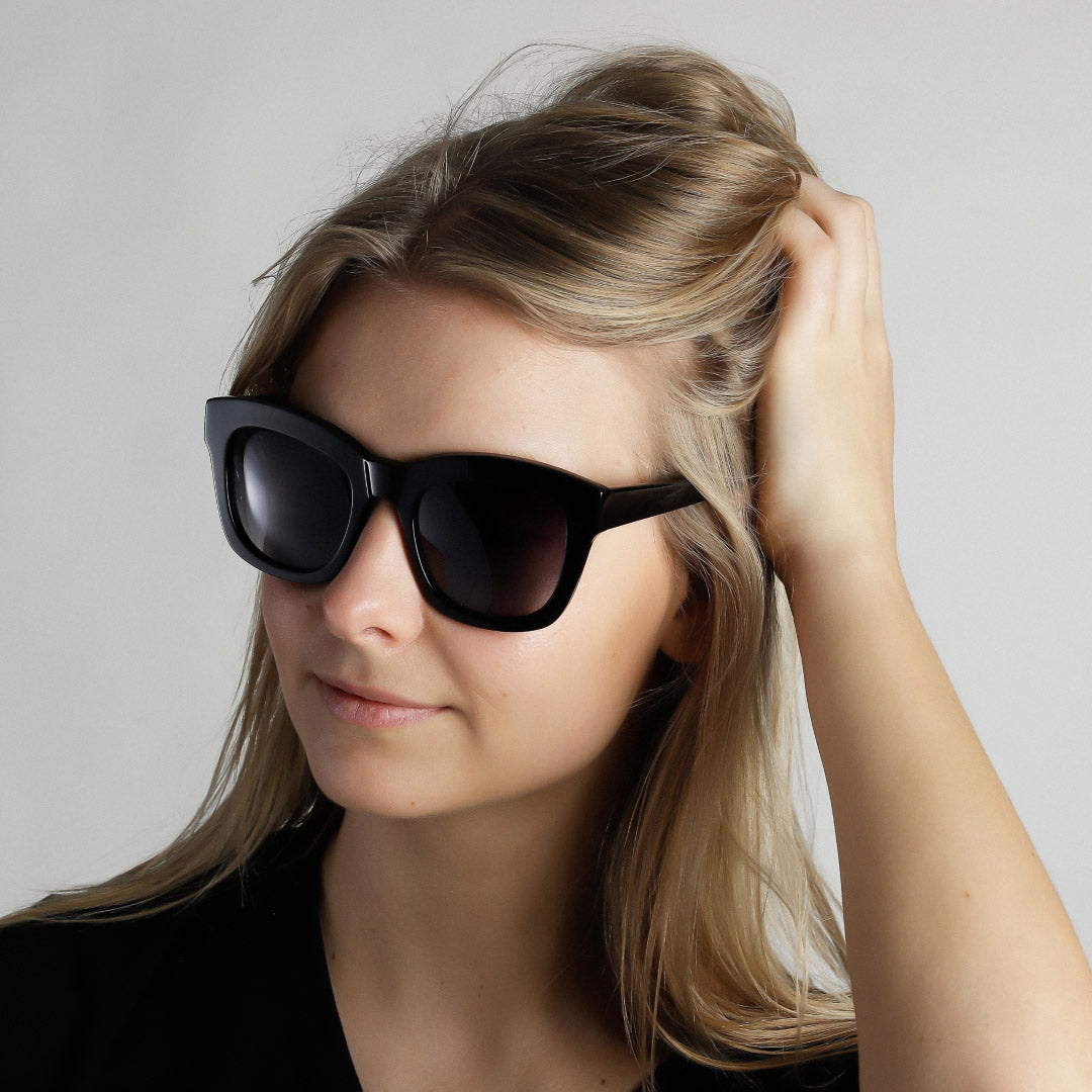 pilgrim-dael-sonnenbrille-schwarz-butterfly image 3