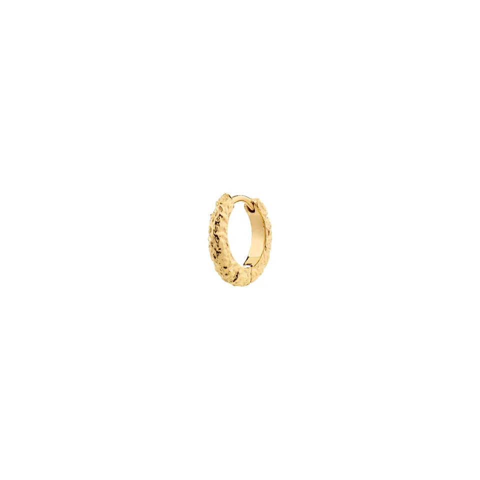 pilgrim-x-dea-etch-hoop-01-creole-14-mm-vergoldet-einzelst-ck image 1