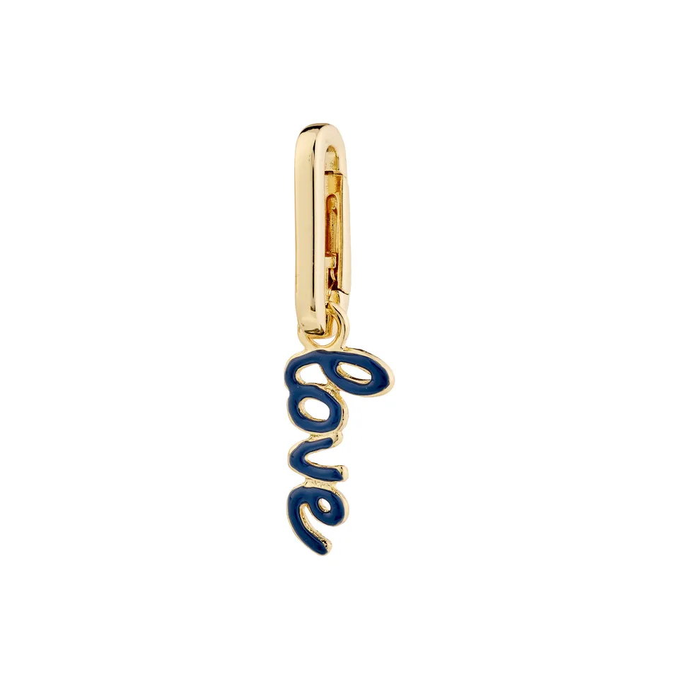 pilgrim-charm-love-anh-nger-vergoldet-mit-rosa-emaille image 1