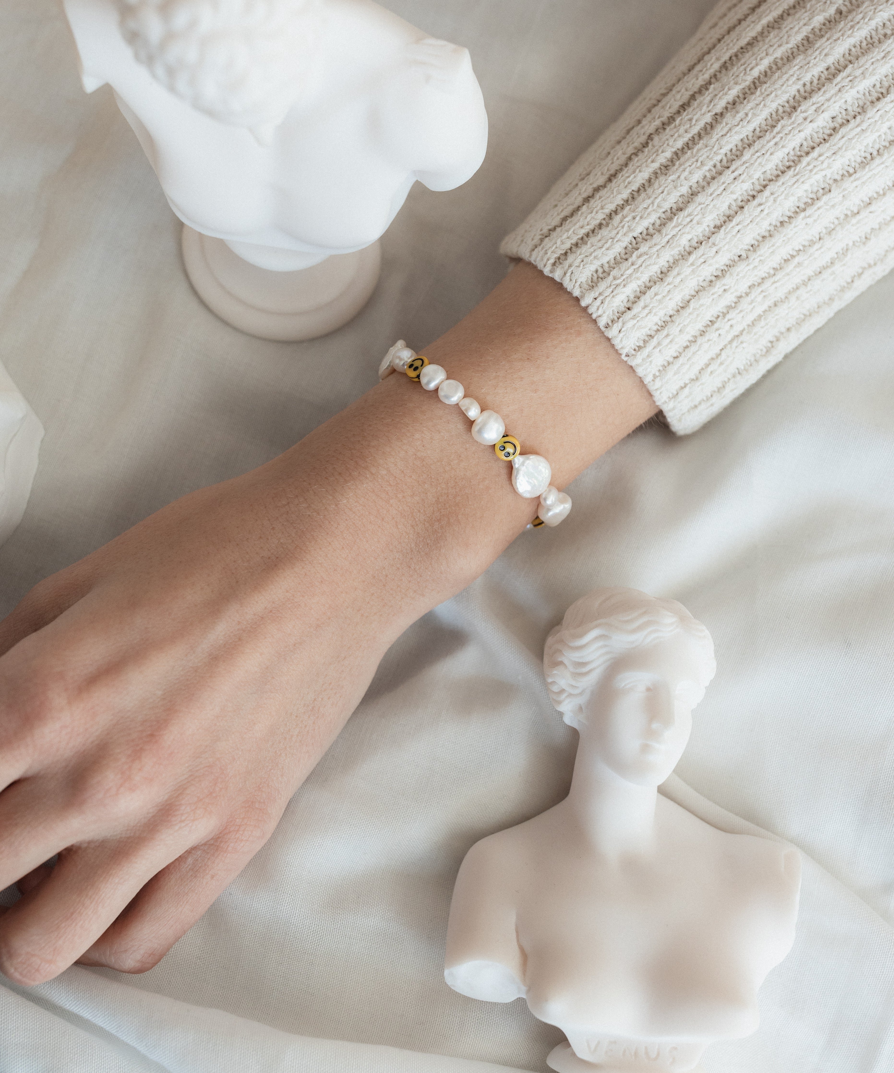wald-berlin-smilie-dude-pearl-armband-verstellbar-17-22-cm image 3