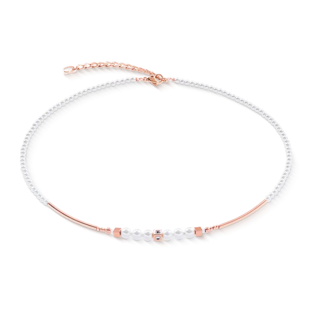 coeur-de-lion-shimmering-princess-pearls-halskette-ros-gold-wei-42-6-cm image 1