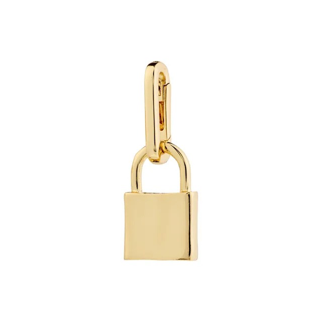 pilgrim-charm-schloss-anh-nger-gold-plated-vorh-ngeschloss image 1