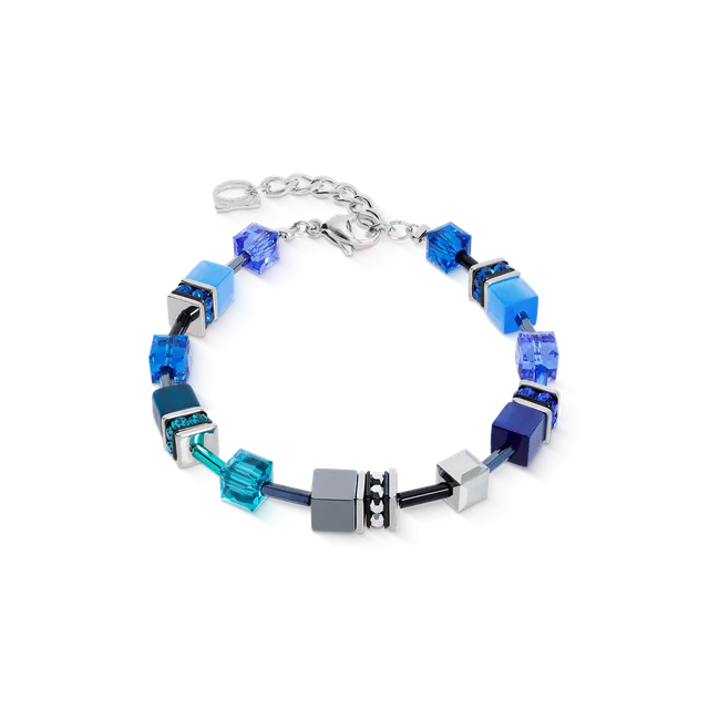coeur-de-lion-geocube-iconic-armband-azure-spirit-silber image 1