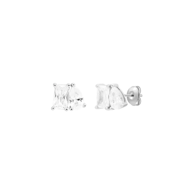 xenox-radiant-duo-ohrringe-xs92027-925-sterlingsilber-rhodiniert-mit-zirkonia image 1