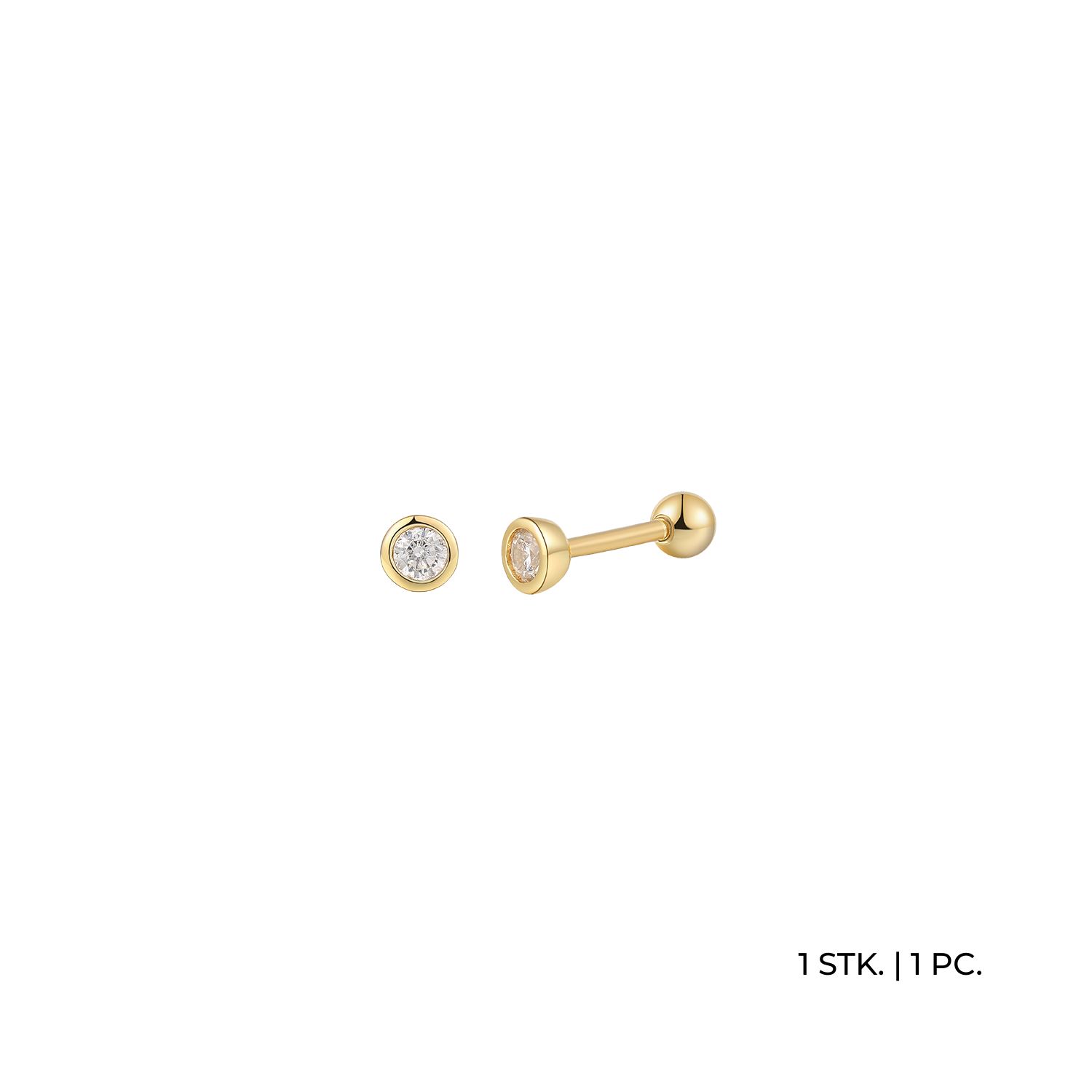 xenox-piercing-925-sterlingsilber-rhodiniert-xs91465 image 2