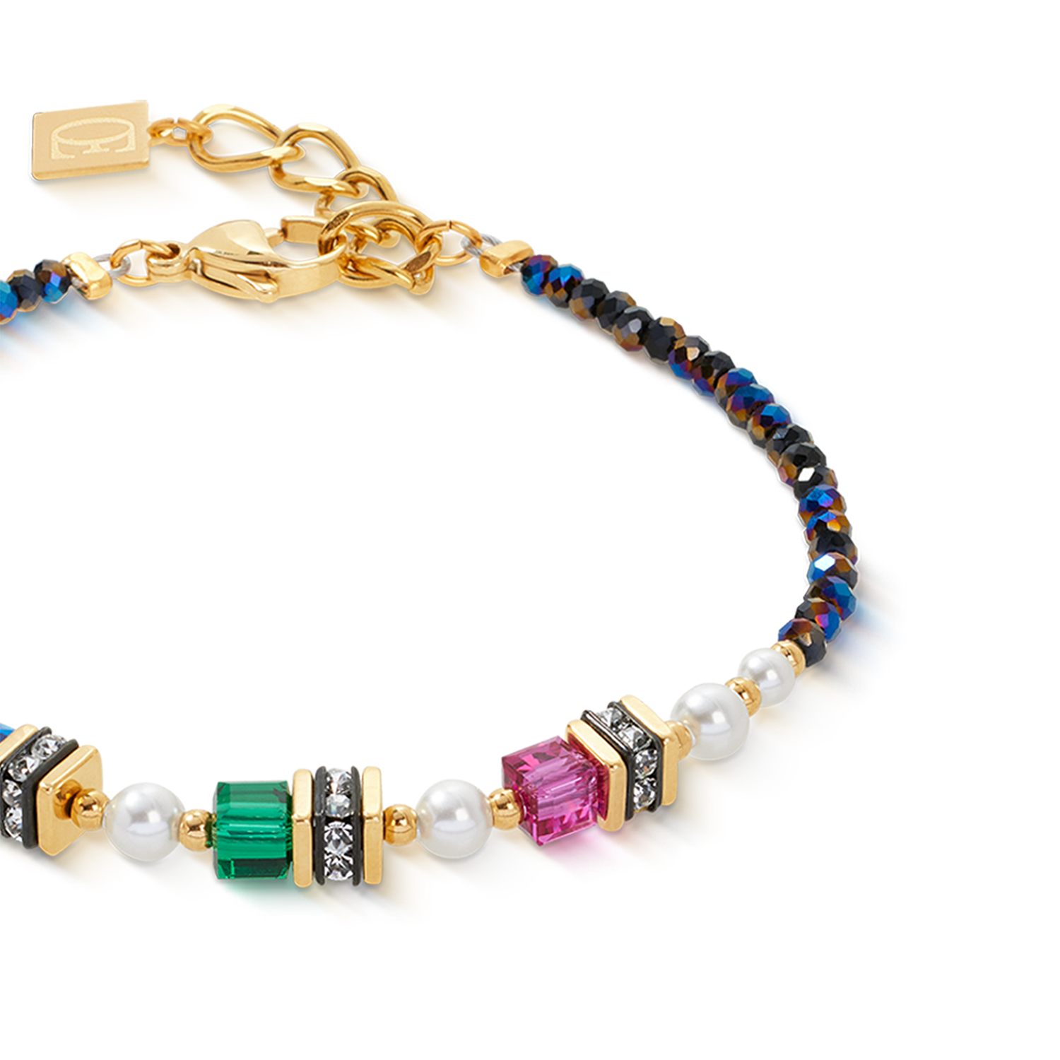 coeur-de-lion-armband-sparkling-princess-couture-crystal-pearls-swarovski-krista image 2