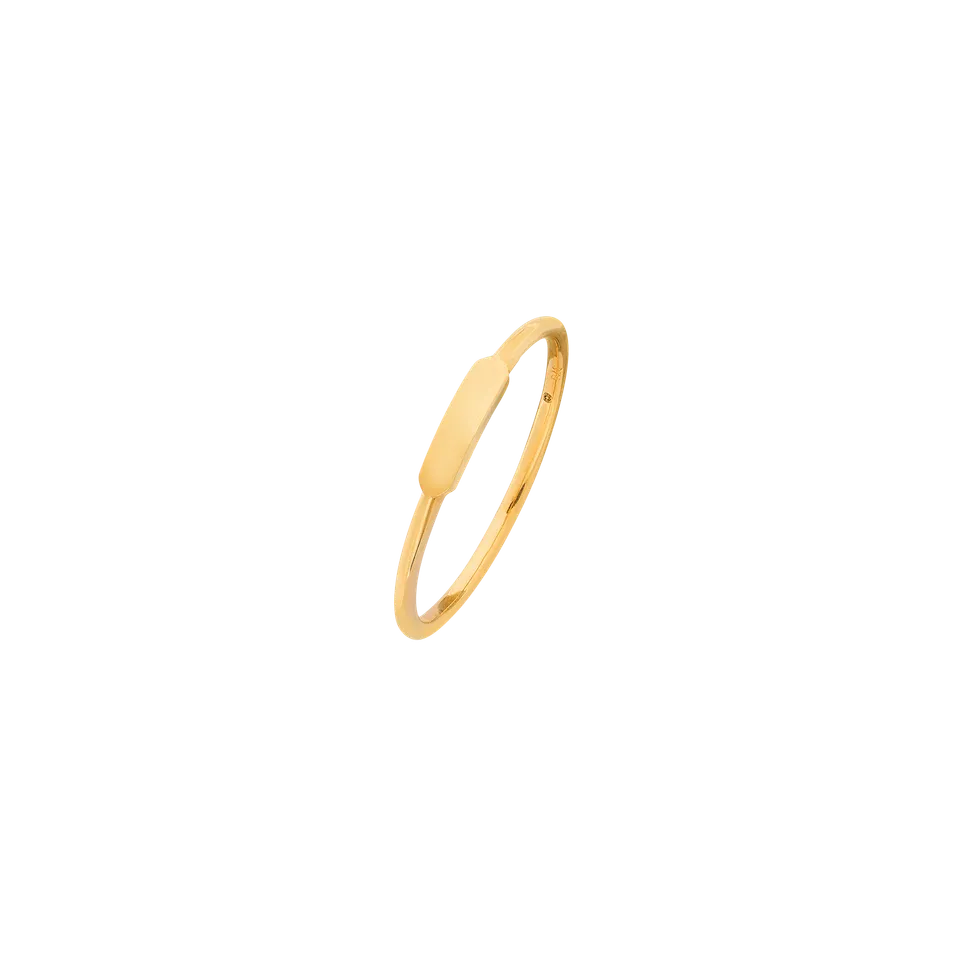 xenox-fine-tag-ring-585-gelbgold-pl-ttchenring image 1