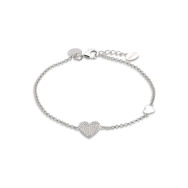 xenox-love-story-armband-925-sterlingsilber-rhodiniert image 1