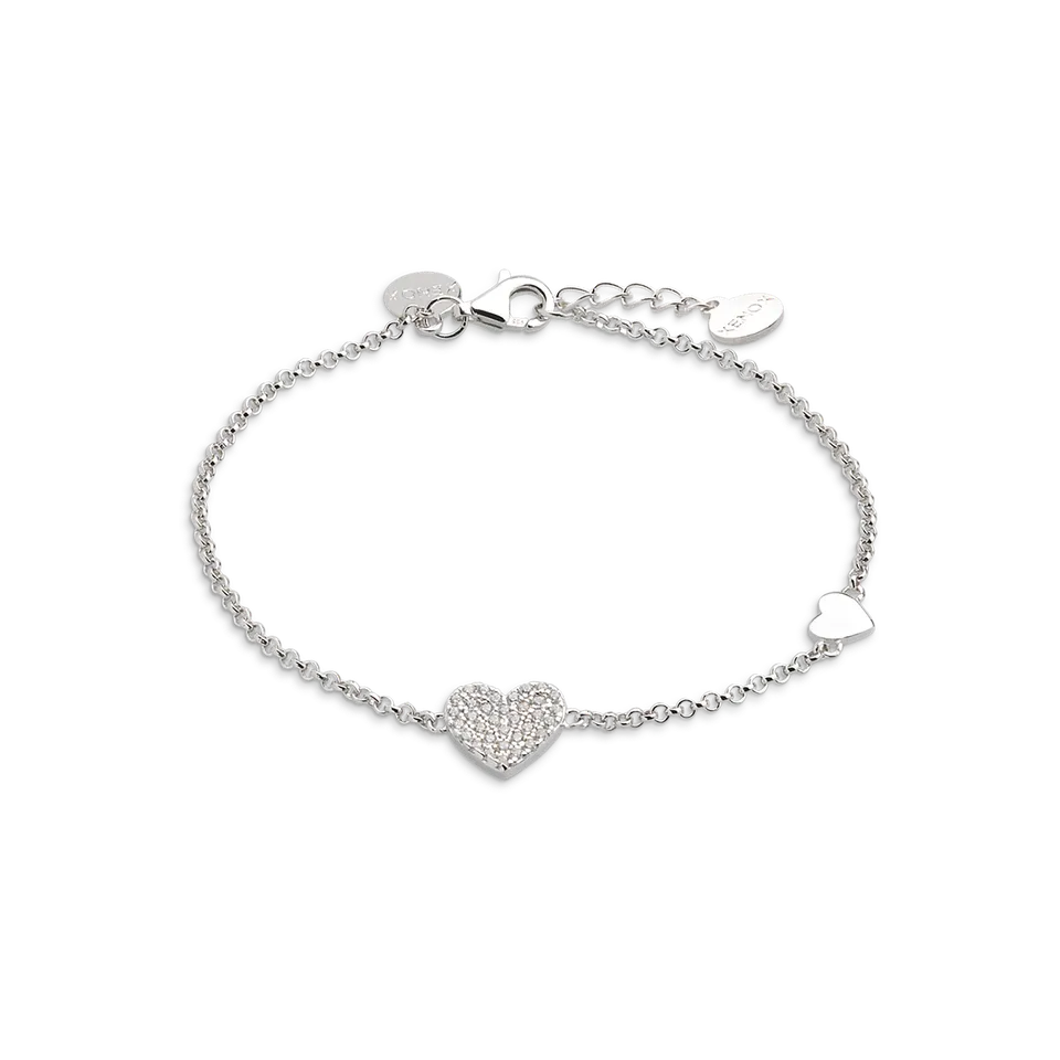 xenox-love-story-armband-925-sterlingsilber-rhodiniert image 1