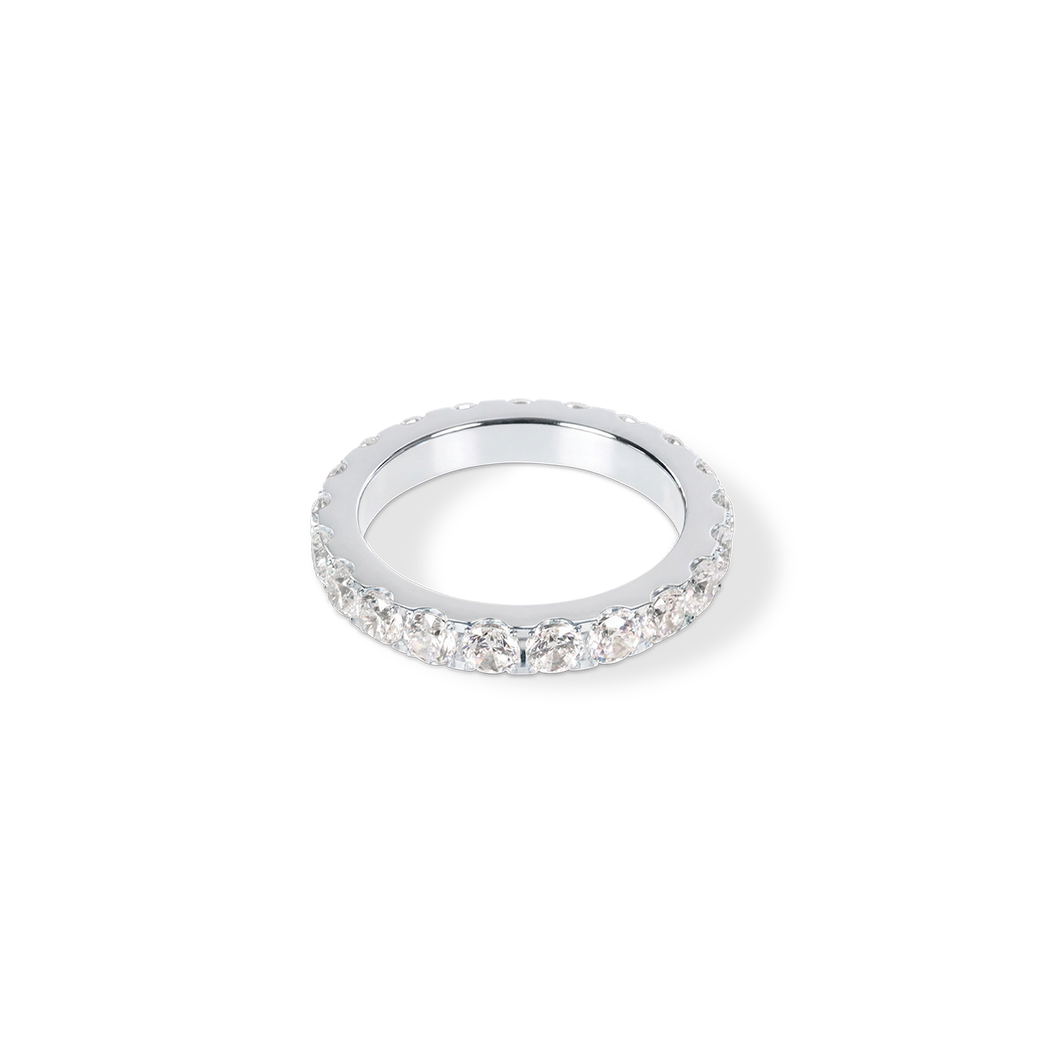 coeur-de-lion-eternal-love-bold-ring-silber-eternity-ring-edelstahl-mit-zirkonia image 4