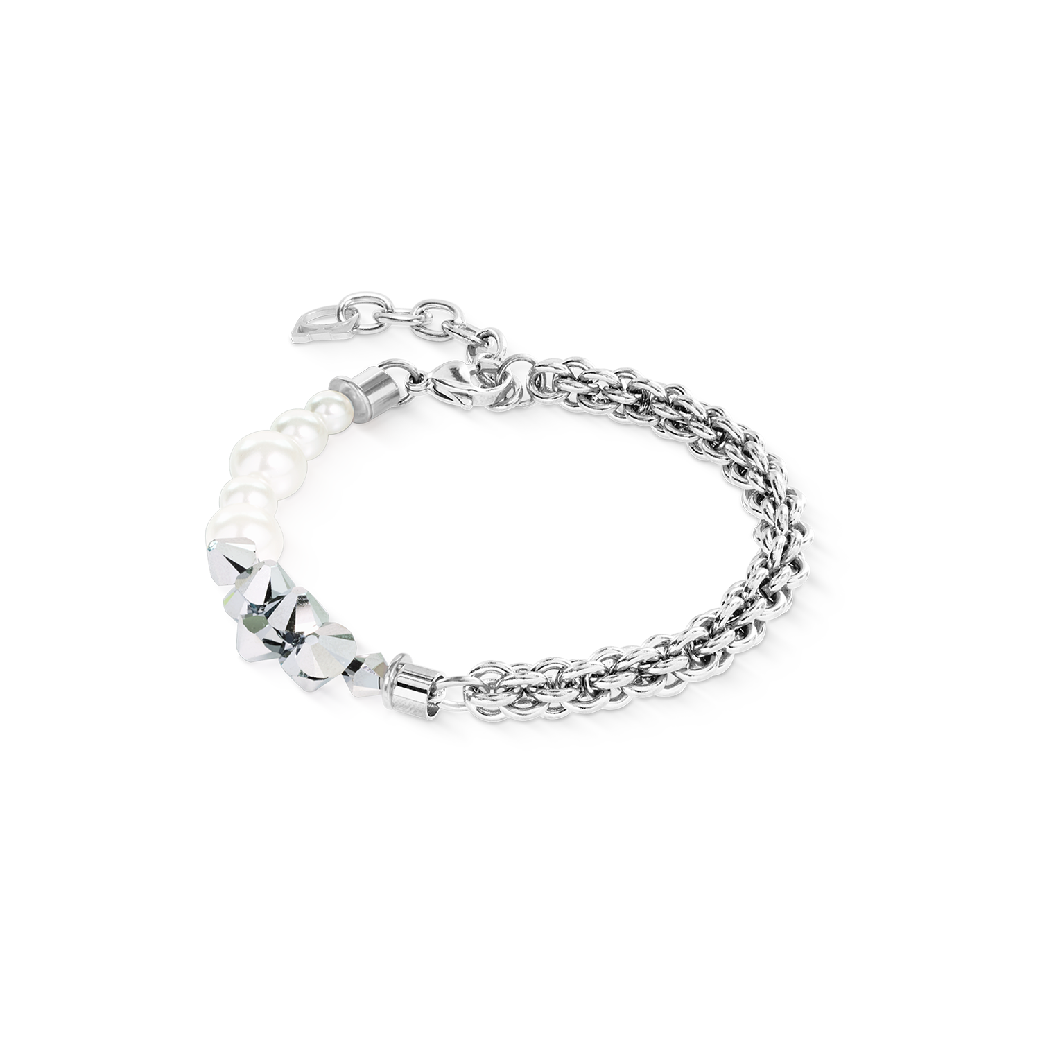 coeur-de-lion-armband-dancing-crystals-fusion-silber-17-5-cm-3-cm image 1