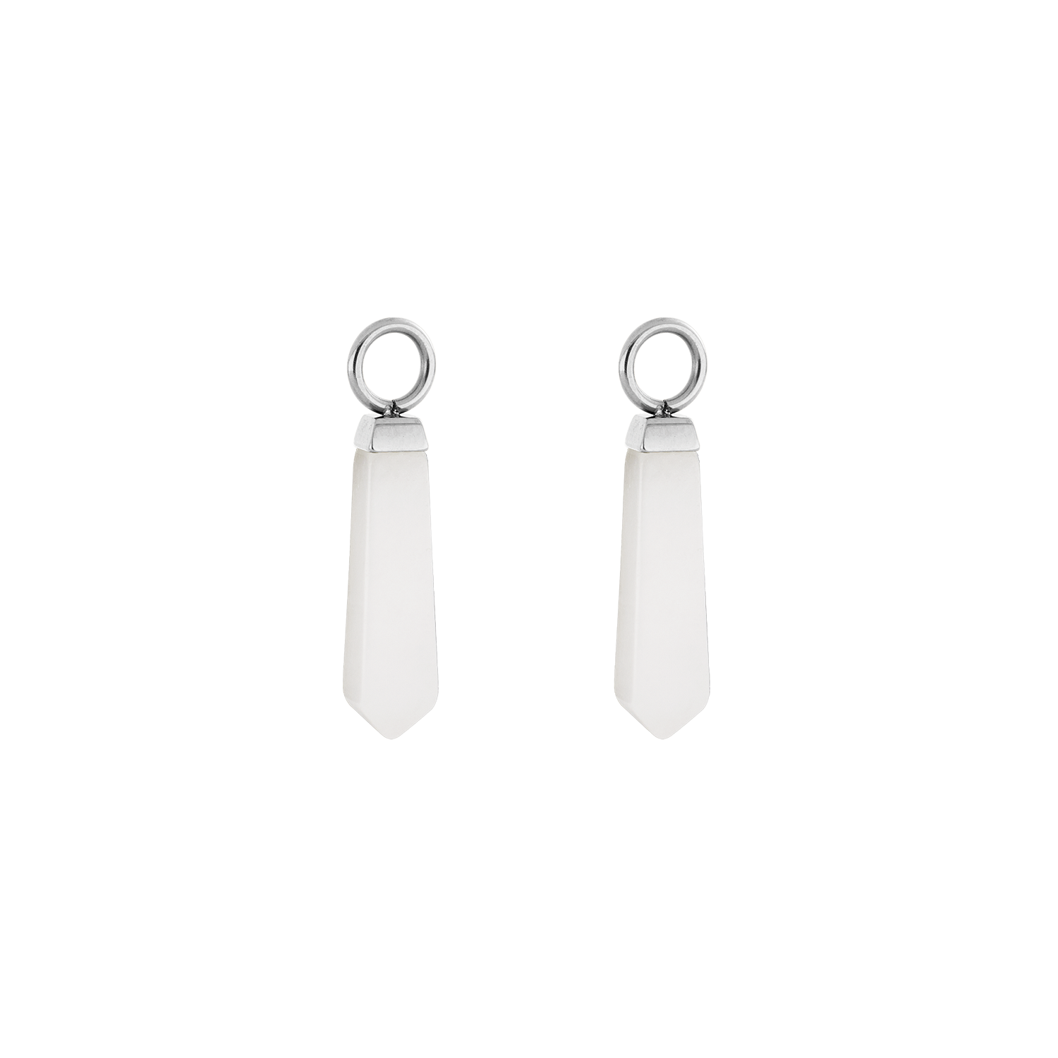 coeur-de-lion-ear-me-up-charm-obelisk-silber-wei-paar image 1