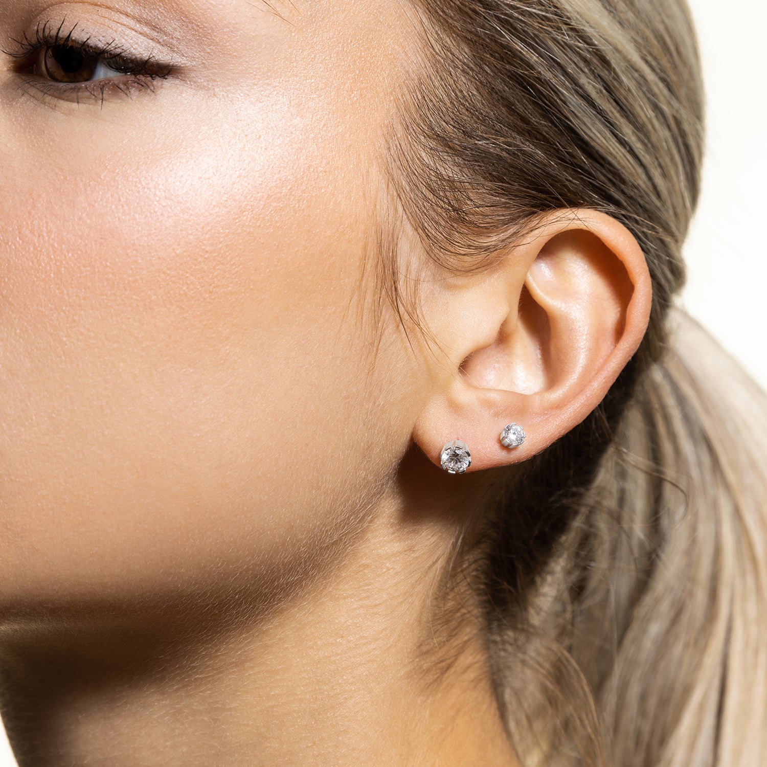 xenox-pure-essentials-ohrringe-925-silber-rhodiniert-zirkonia-xs10625 image 5