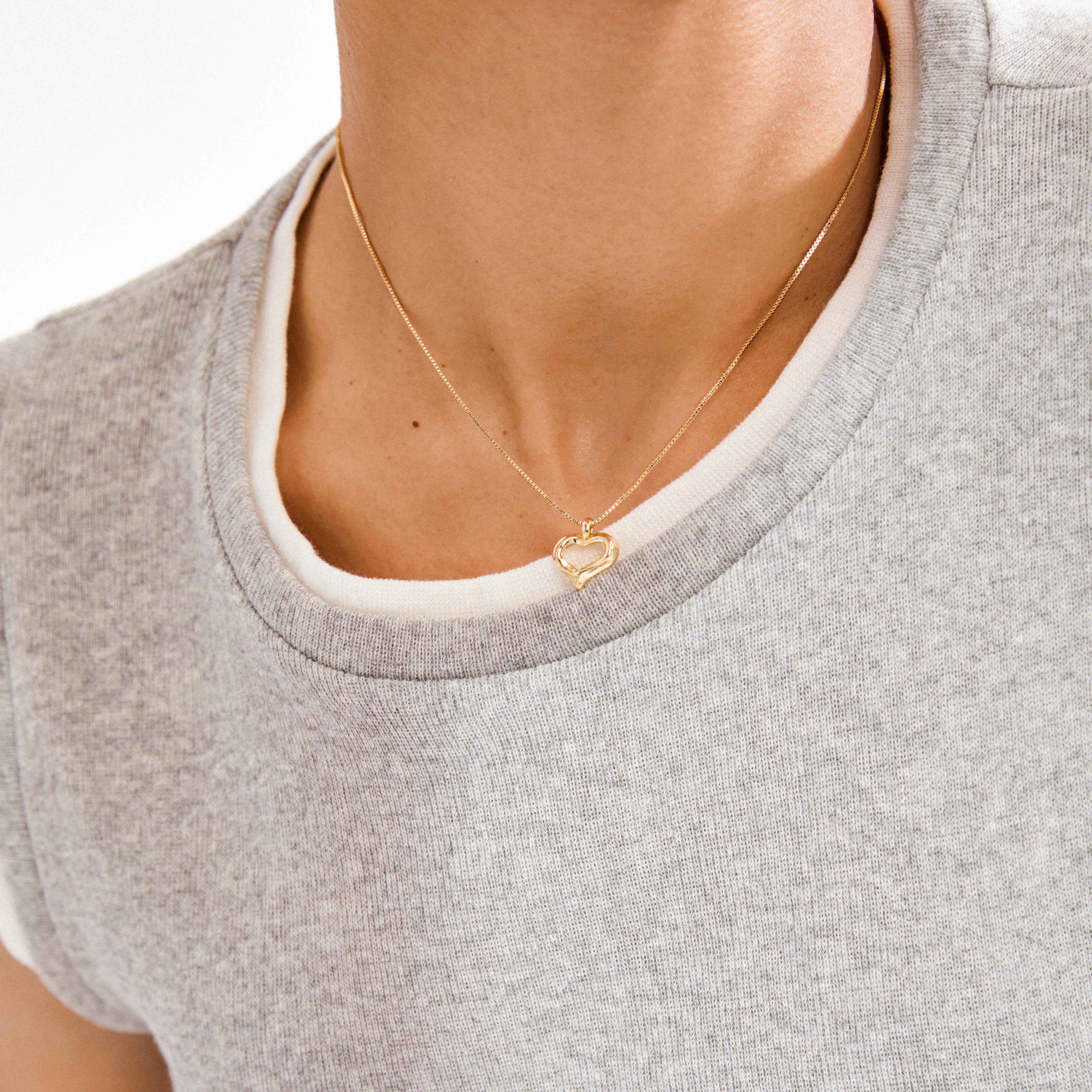 pilgrim-iris-halskette-gold-plated-herzanh-nger-boxkette image 3