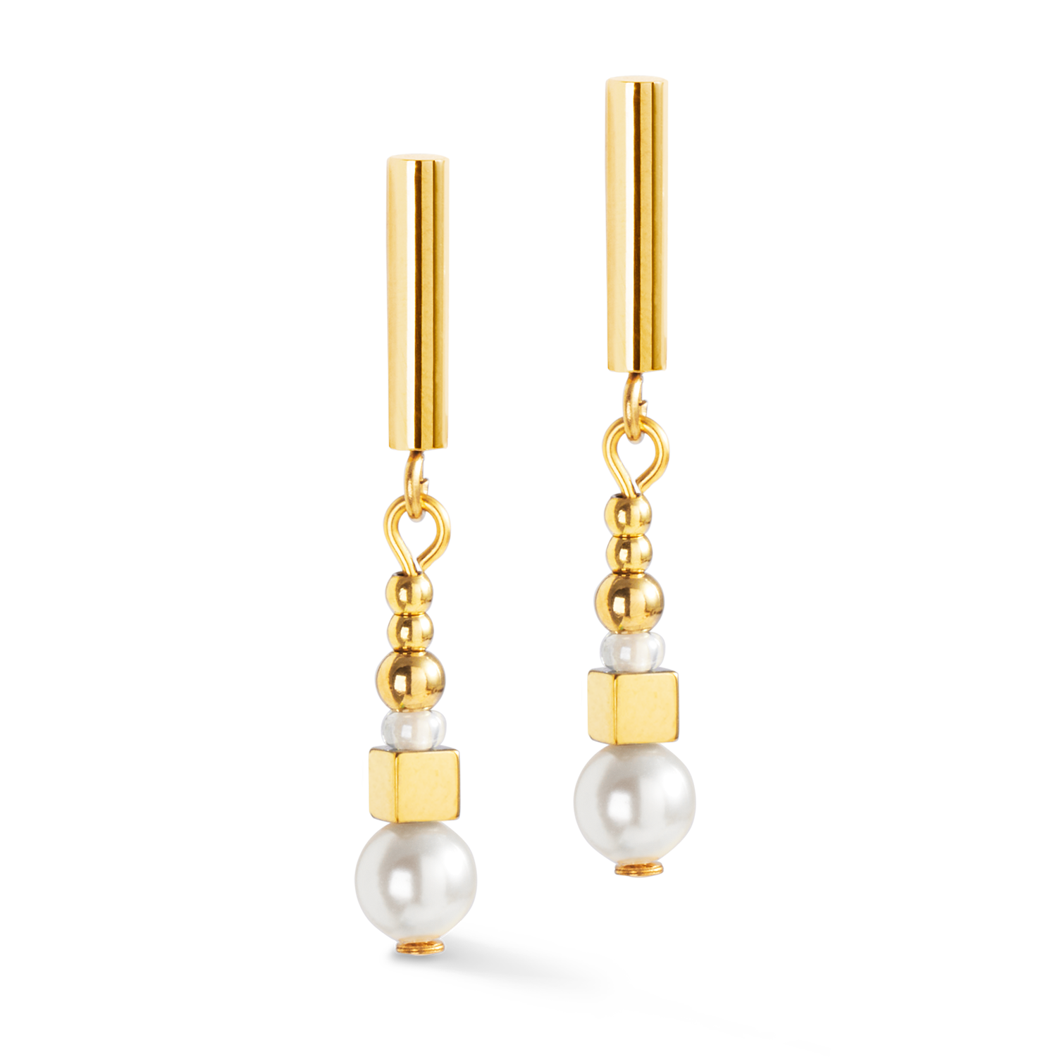 coeur-de-lion-ohrringe-shimmering-princess-pearls-gold-wei image 2