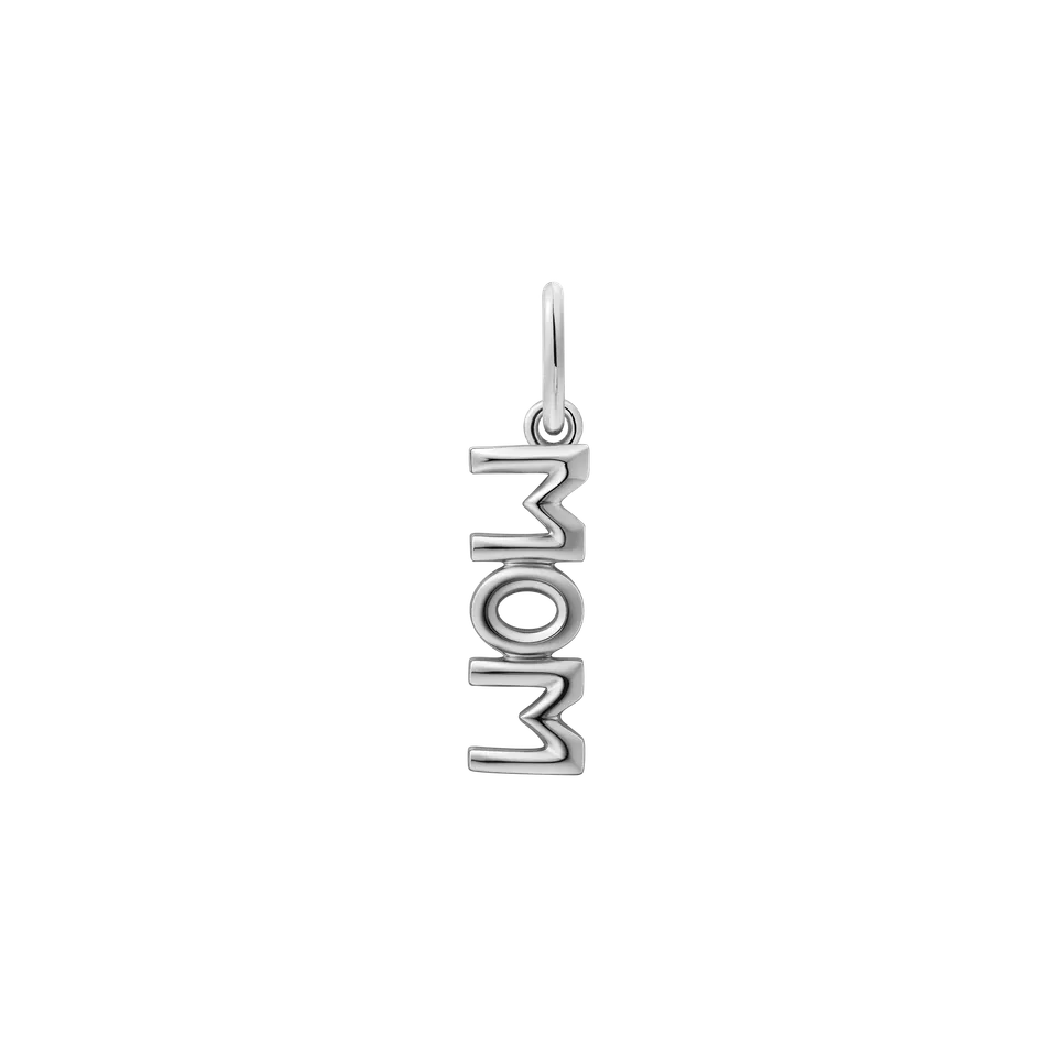 xenox-mom-charm-925-sterlingsilber-rhodiniert image 1