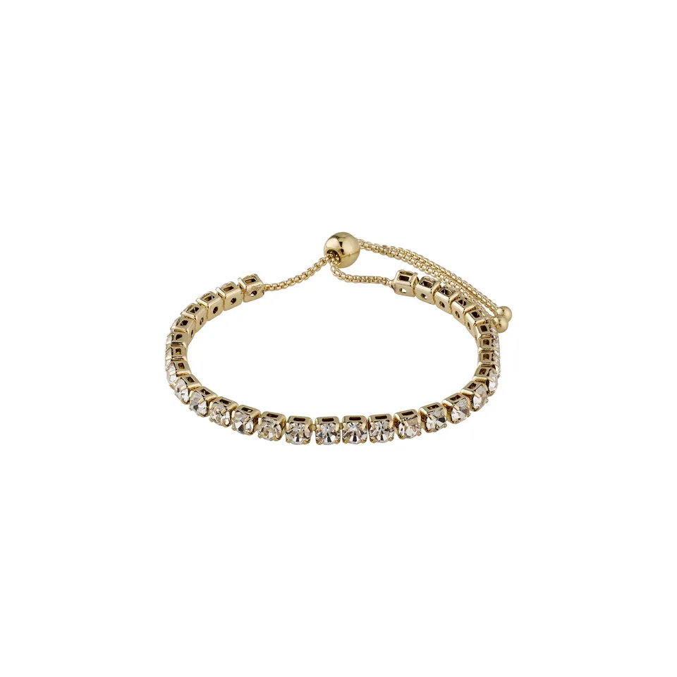 pilgrim-lucia-kristall-armband-verstellbar-vergoldet image 1