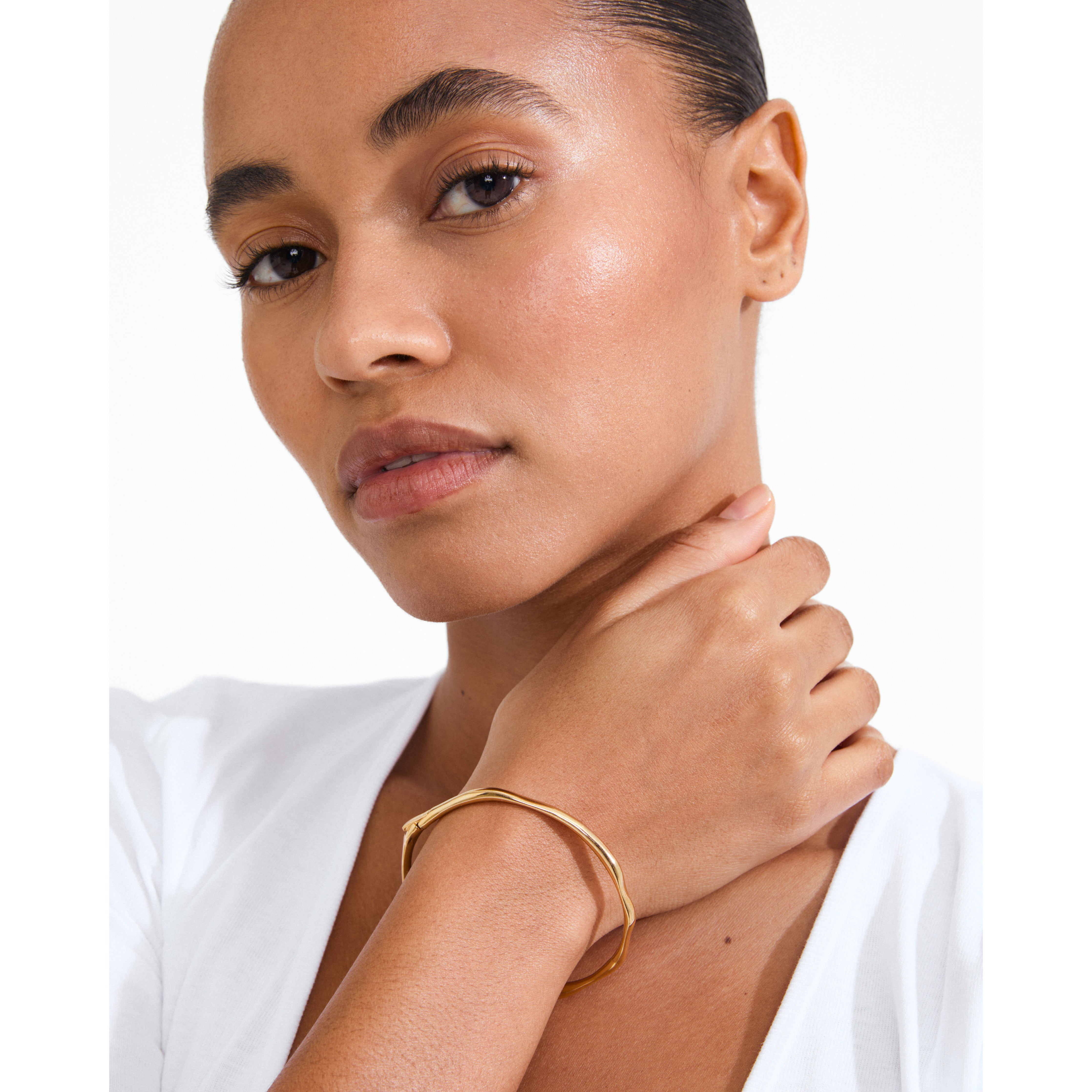 pilgrim-xdea-pave-bangle-armreif-20cm-18k-vergoldetes-recycled-silber image 3