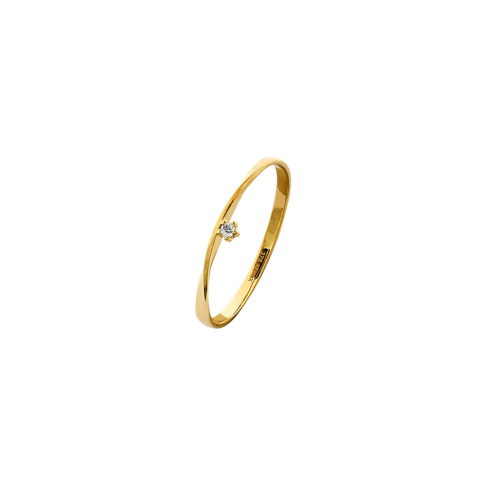xenox-fine-stella-ring-585-gelbgold-mit-zirkonia image 1