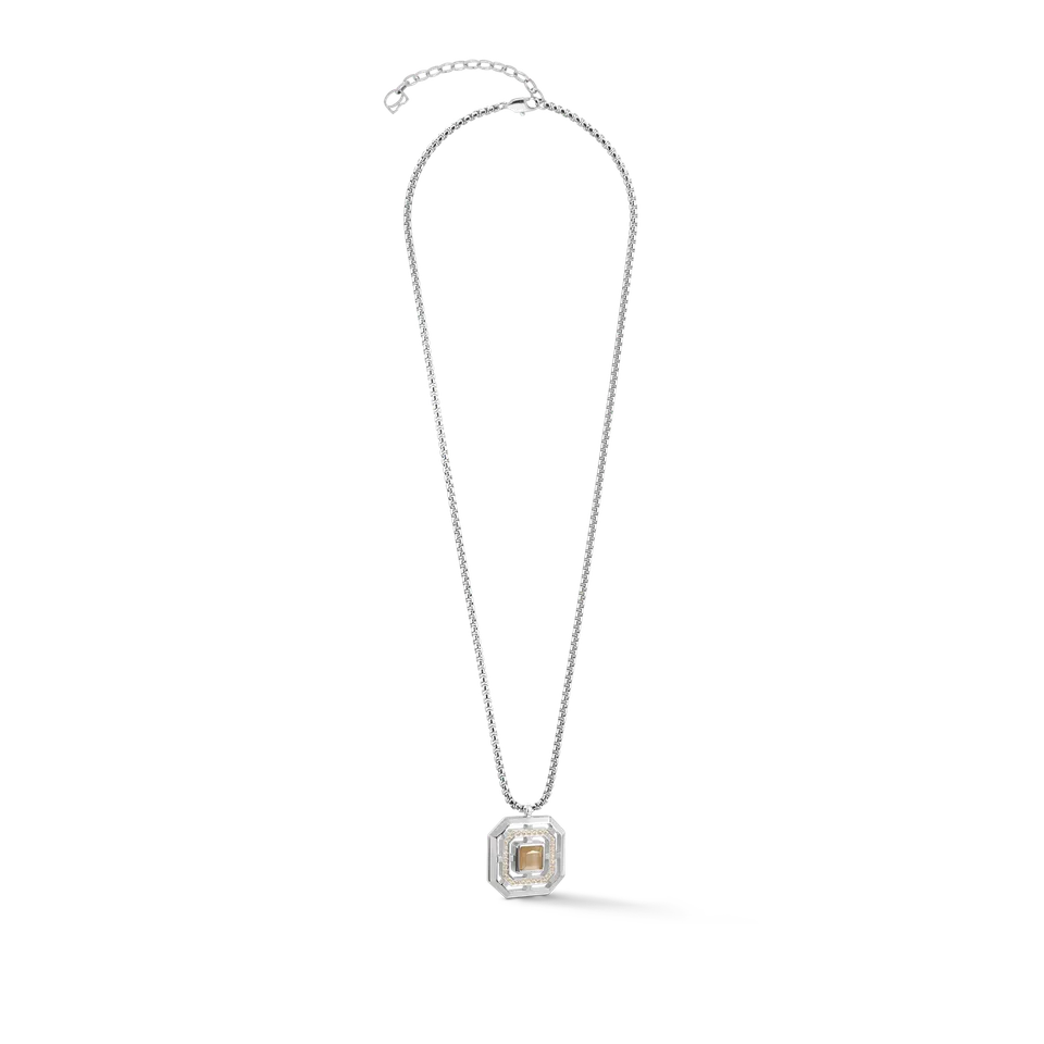 coeur-de-lion-halskette-amulett-icon-frame-pure-sand-silber-42-cm image 1