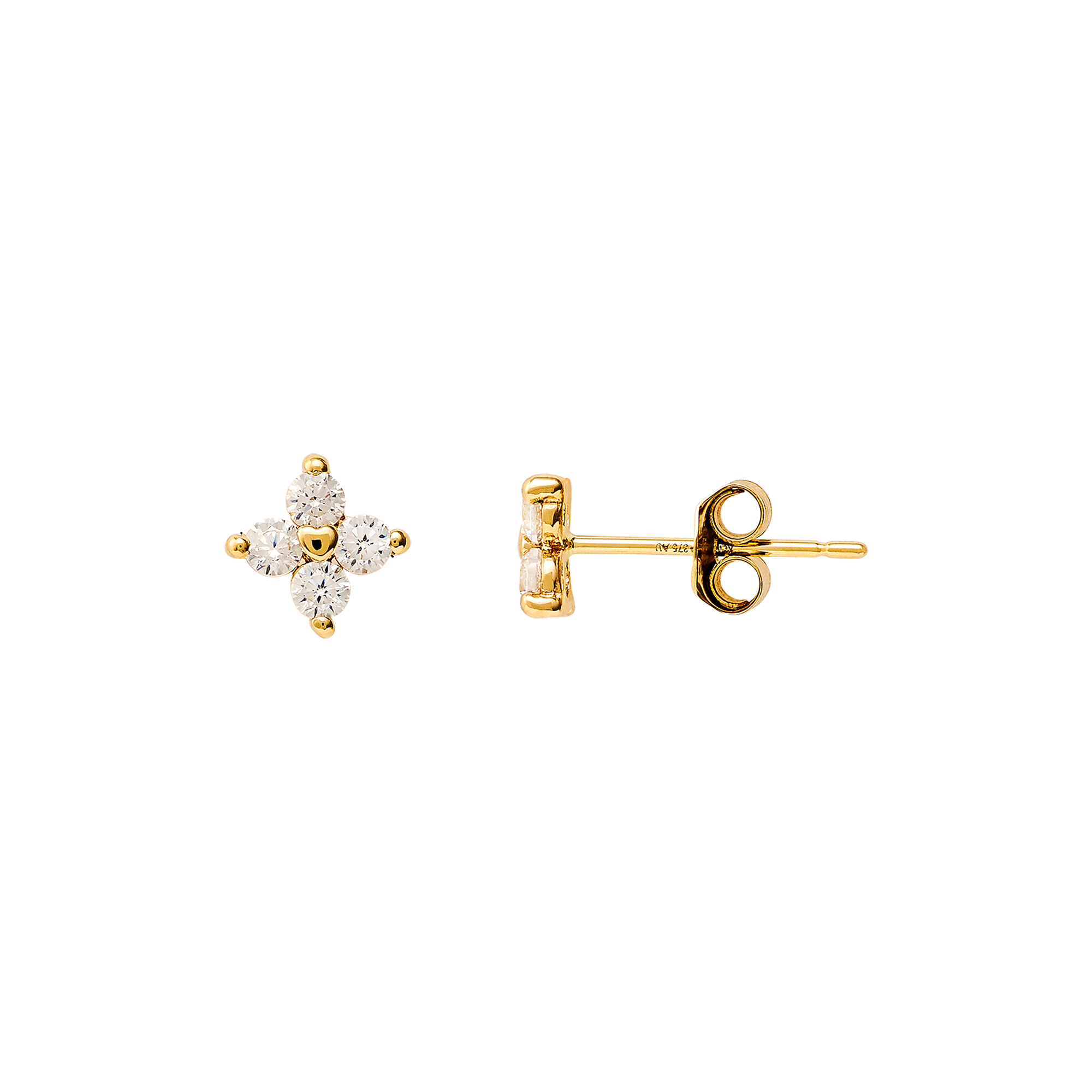 xenox-fine-ohrringe-xg14k4030g-585-gelbgold-mit-wei-en-zirkonia image 1