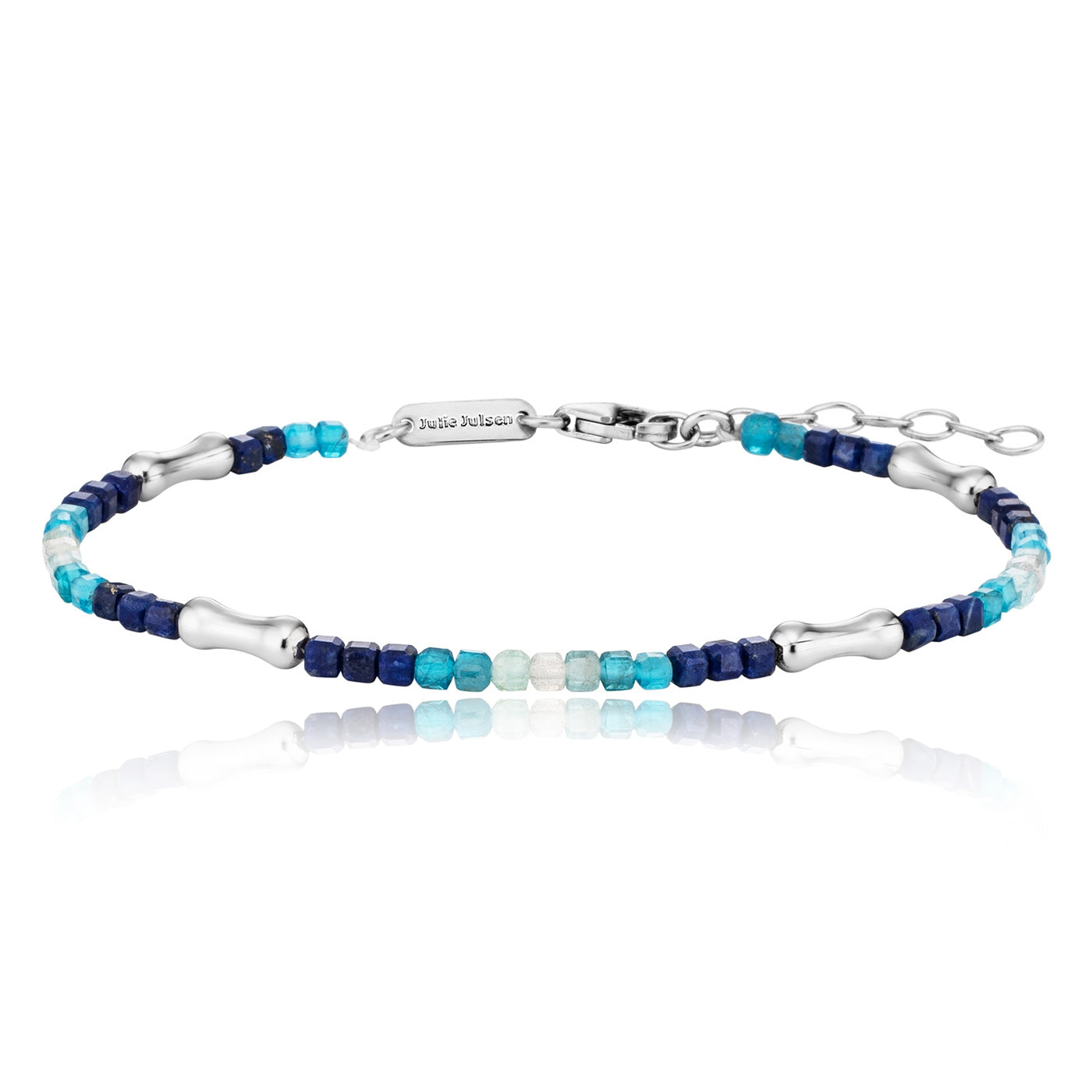 julie-julsen-loving-stones-armband-blauer-mondstein-spinell-16-cm-3-5-cm-verl-ng image 1