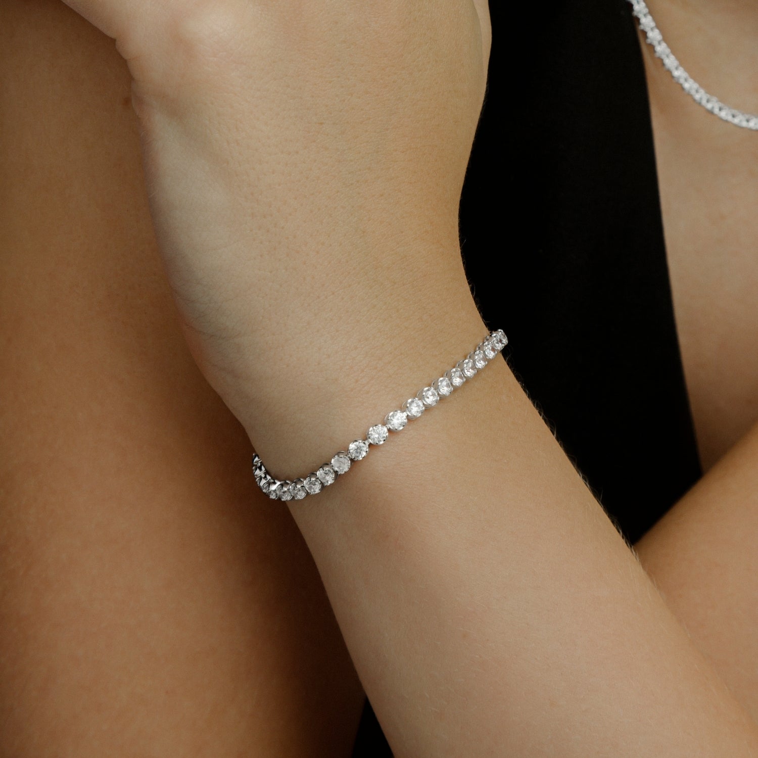 xenox-venice-tennisarmband-925-sterlingsilber-rhodiniert-mit-zirkonia image 3