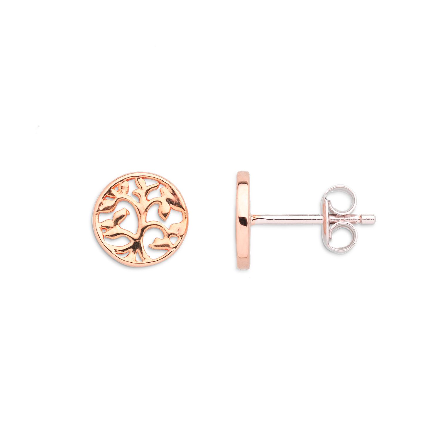 xenox-lebensbaum-ohrringe-925-sterlingsilber-rhodiniert-ohrstecker image 3