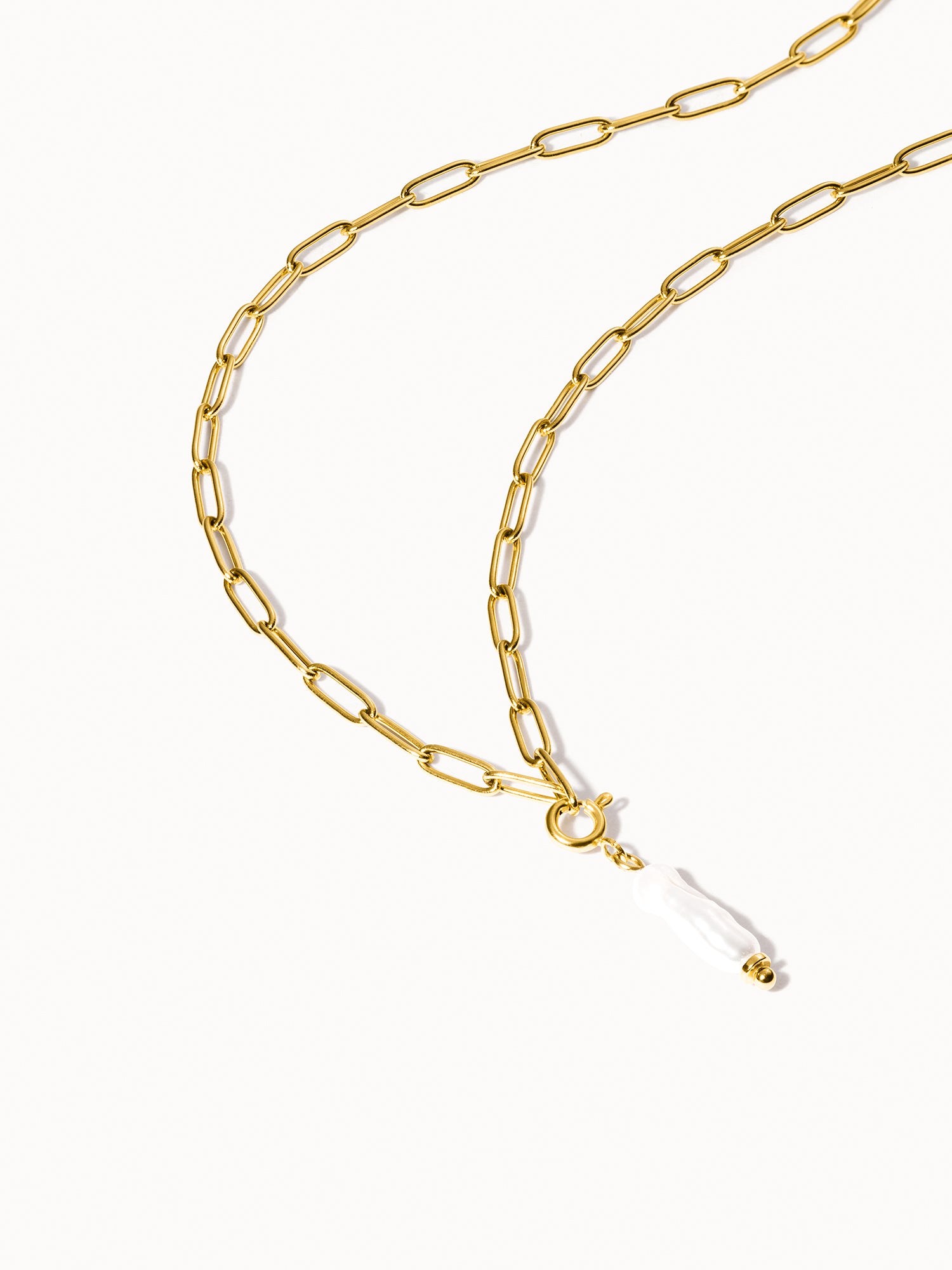 purelei-flex-flache-perle-charm-keshi-perlen-anh-nger-17-mm-mit-karabiner image 4