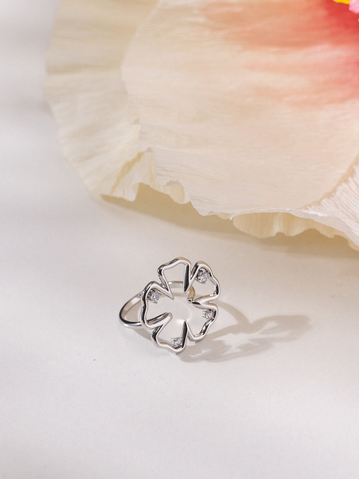 purelei-mahina-club-hibiscus-ring-verstellbar-mit-zirkonia image 7